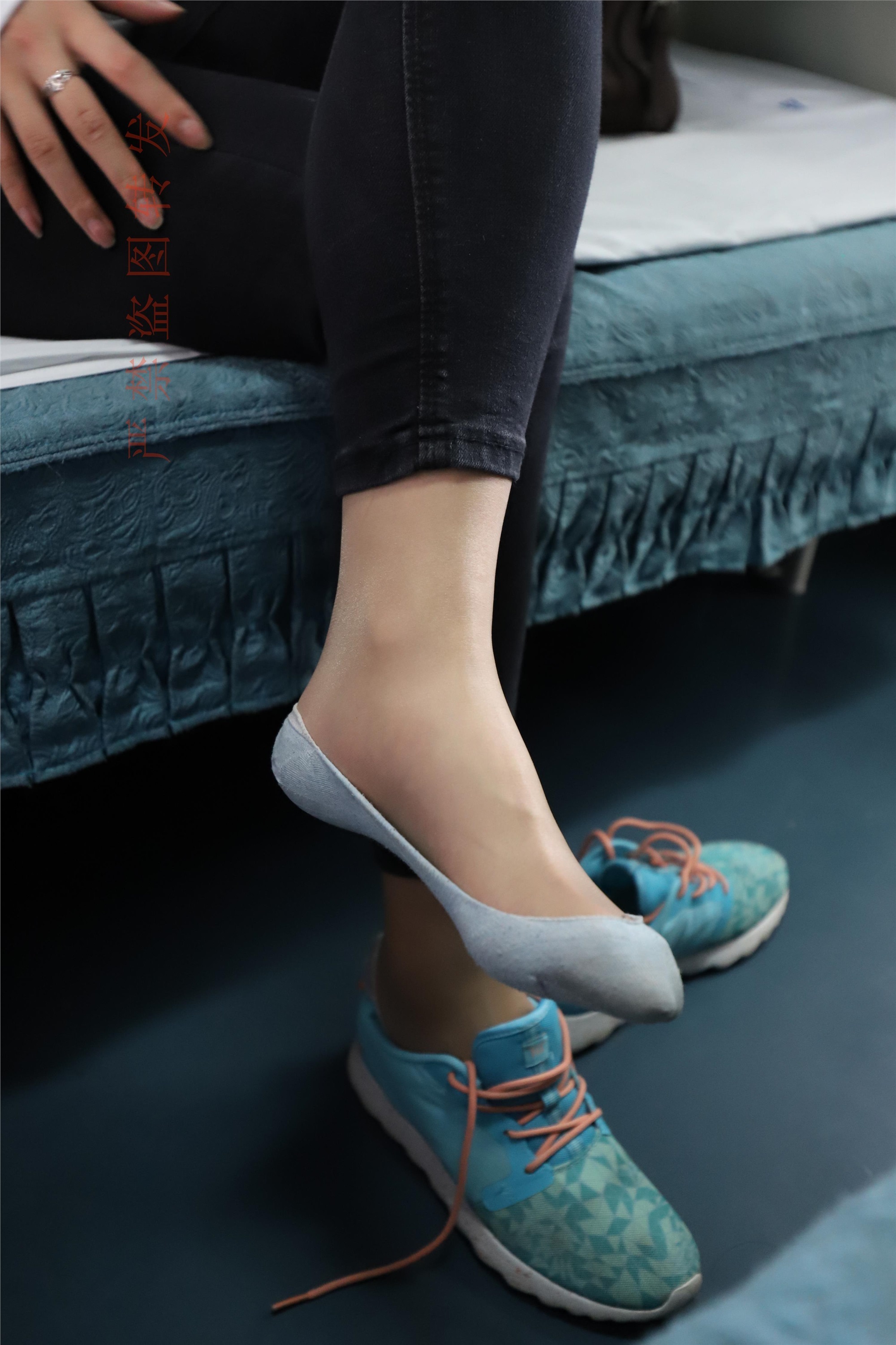 大西瓜套图 2018 5月活动 模特1 船袜1