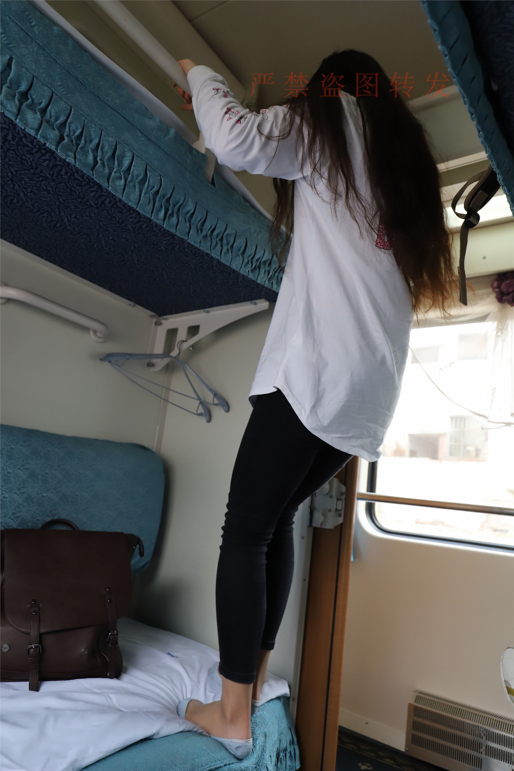 大西瓜套图 2018 5月活动 模特1 船袜1