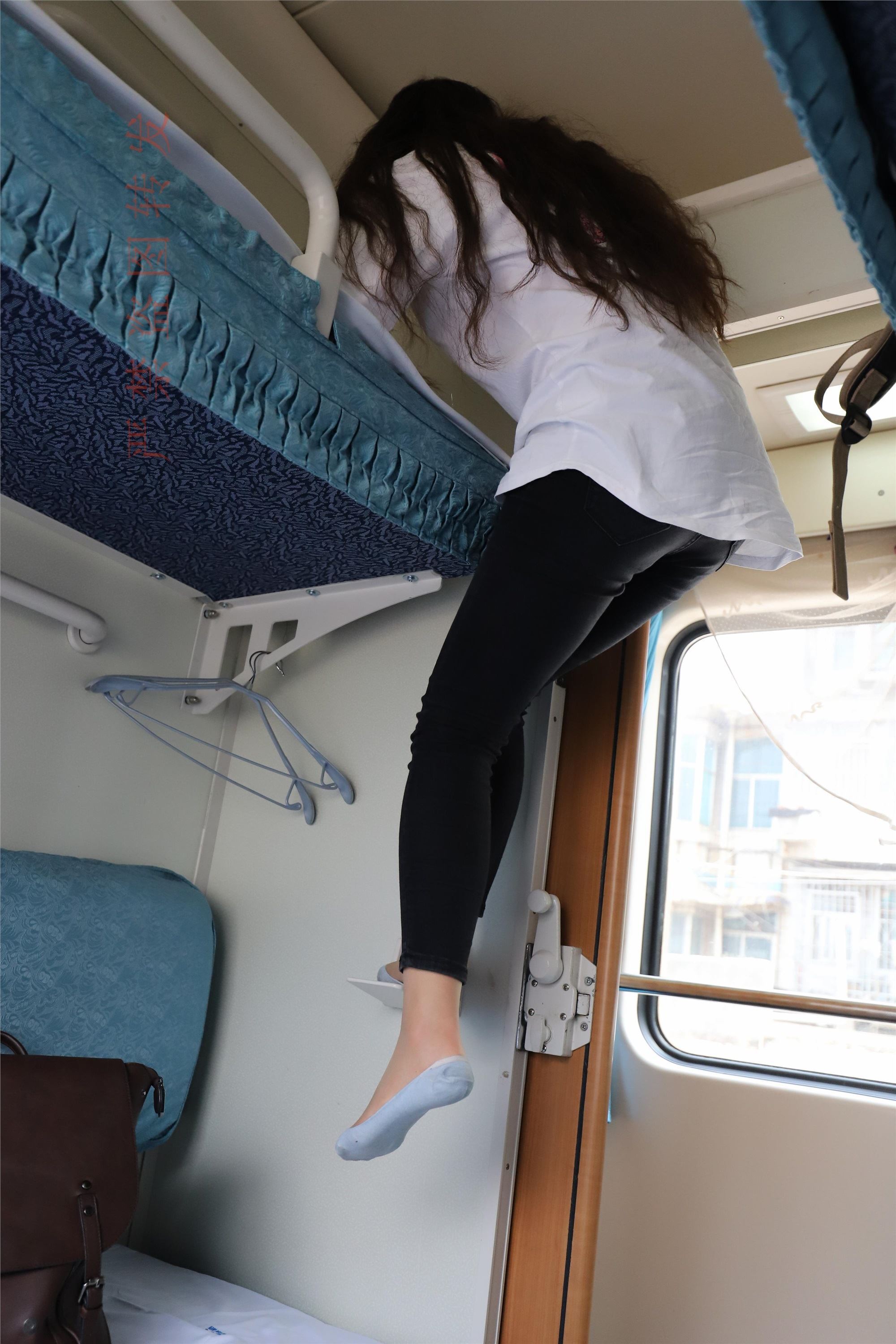 大西瓜套图 2018 5月活动 模特1 船袜1