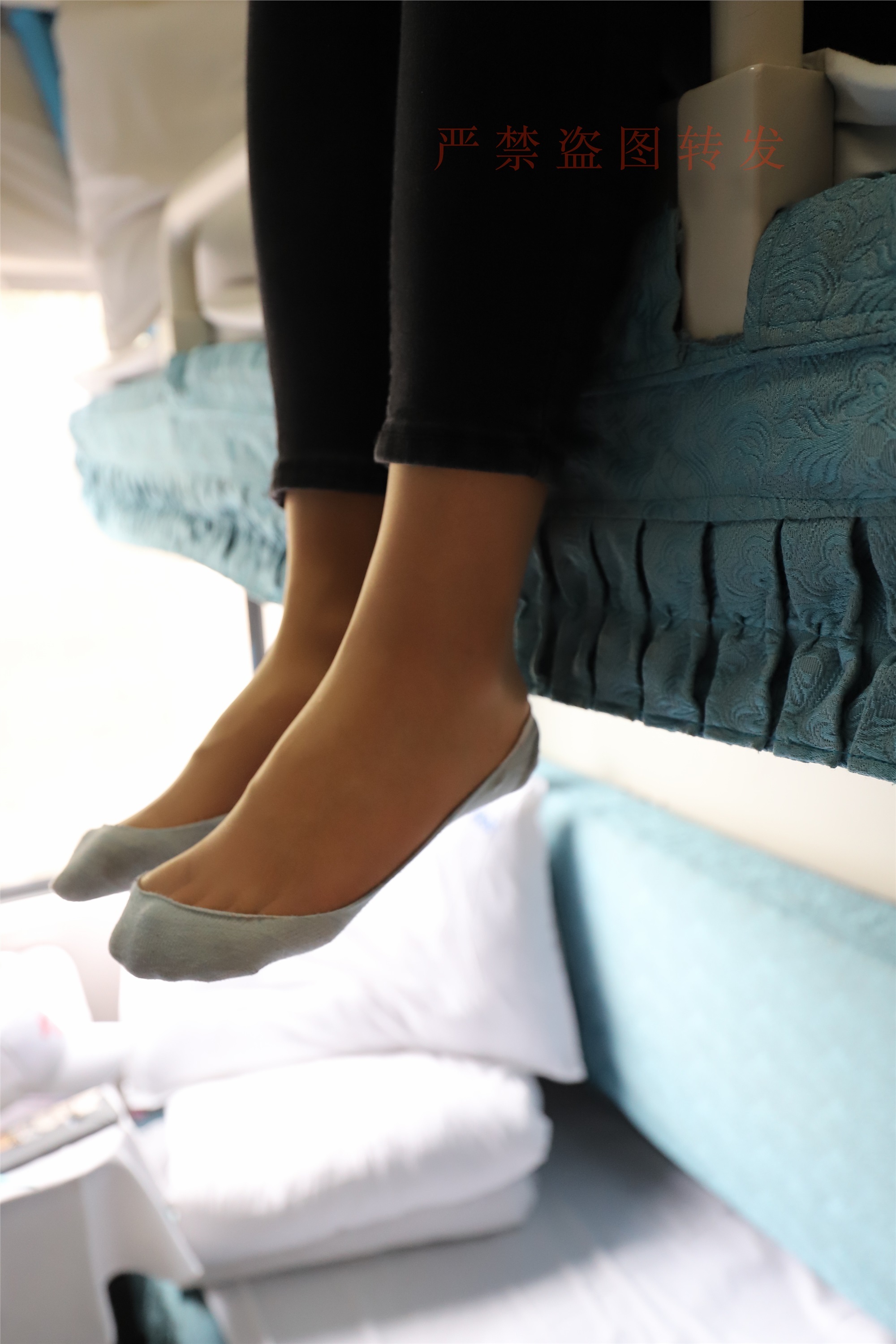 大西瓜套图 2018 5月活动 模特1 船袜1