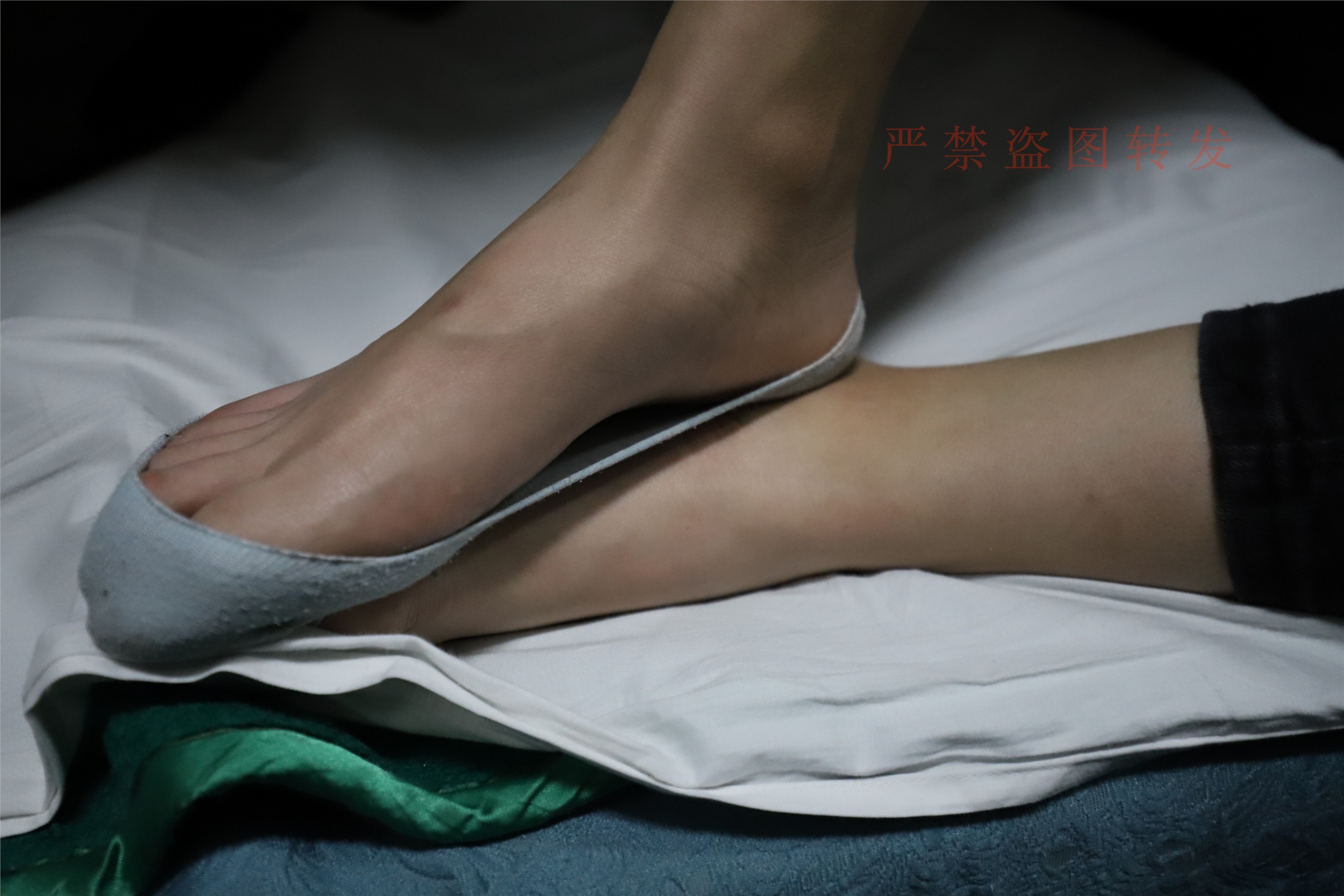 大西瓜套图 2018 5月活动 模特1 船袜2