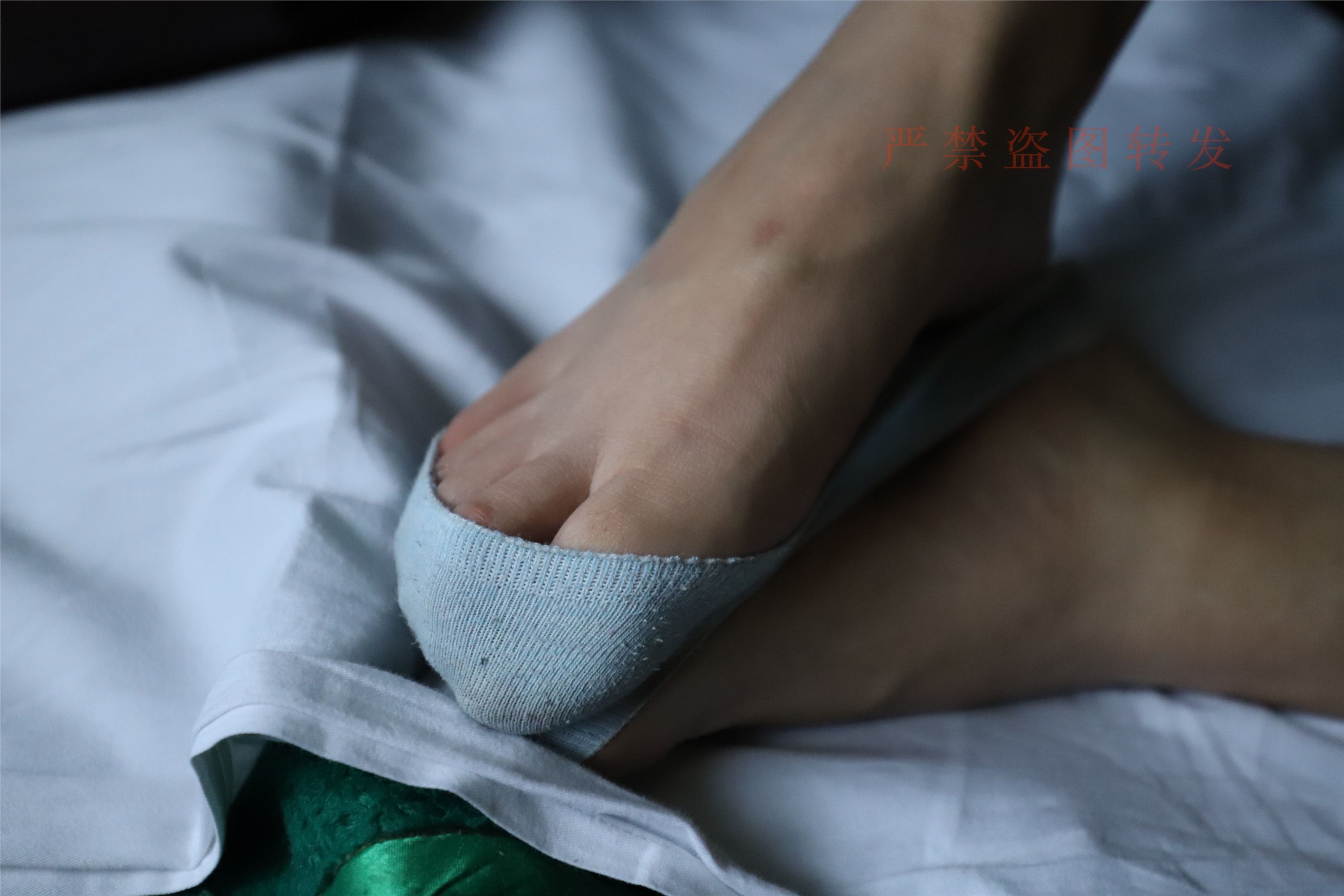 大西瓜套图 2018 5月活动 模特1 船袜2