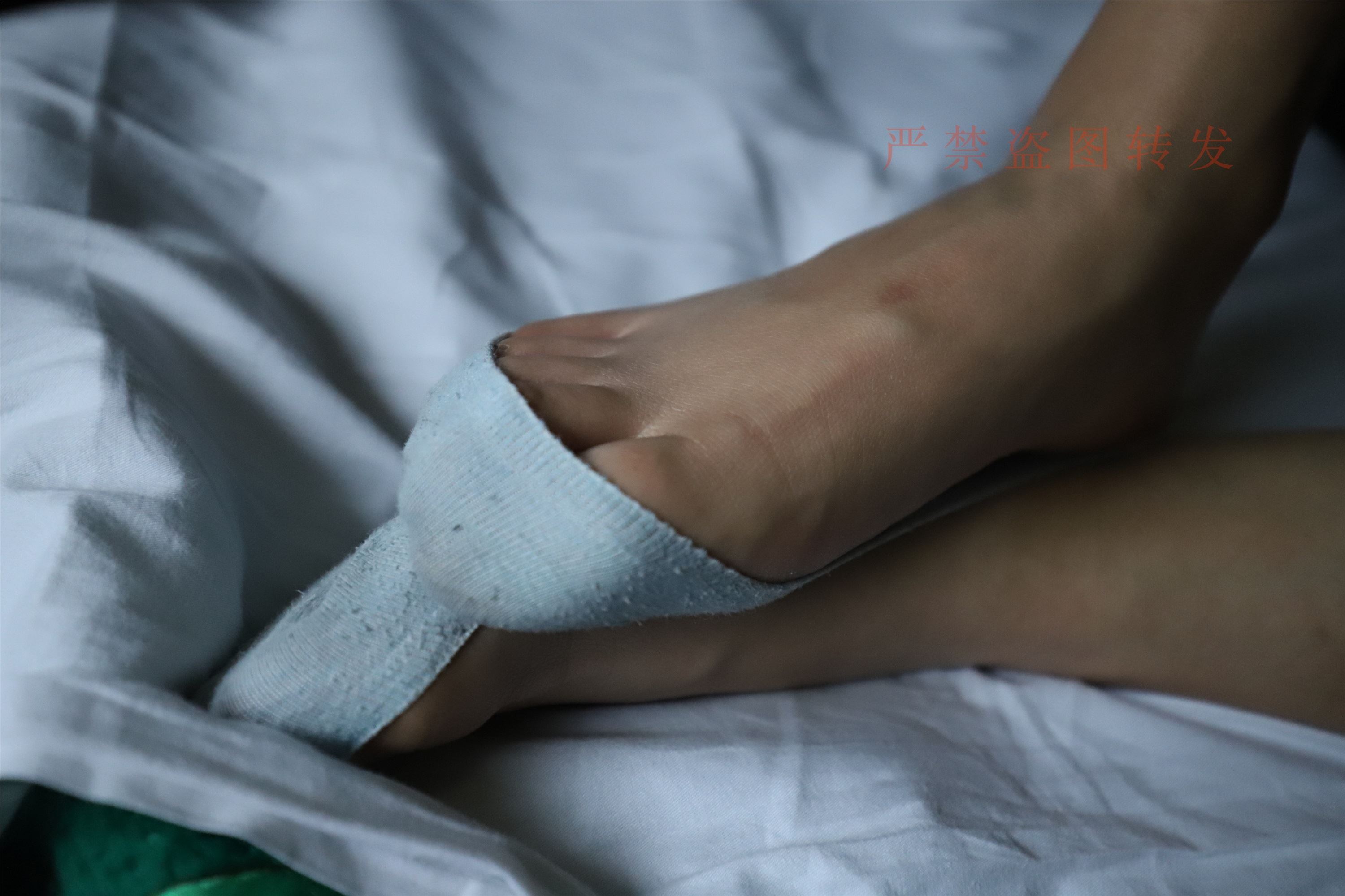 大西瓜套图 2018 5月活动 模特1 船袜2