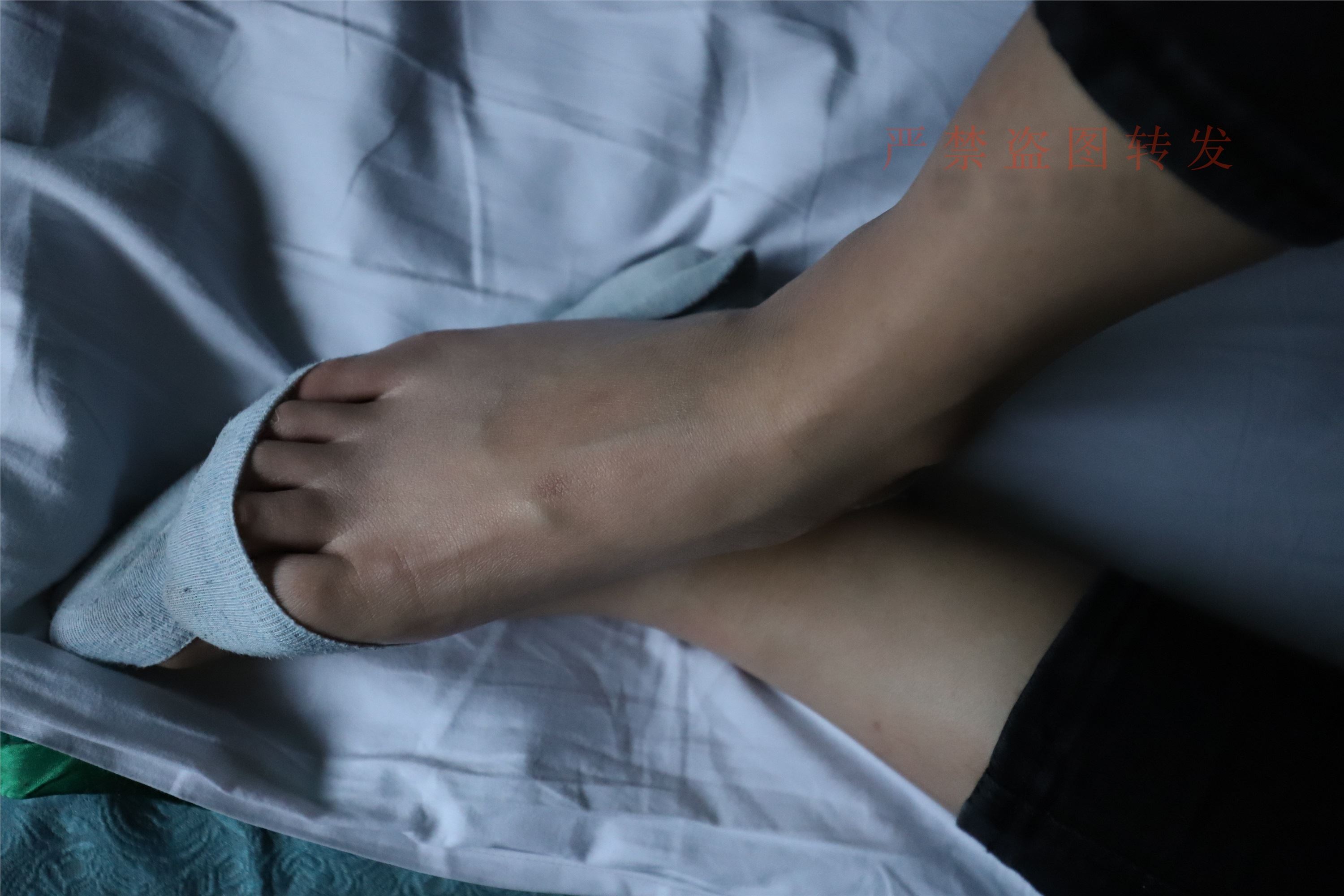 大西瓜套图 2018 5月活动 模特1 船袜2