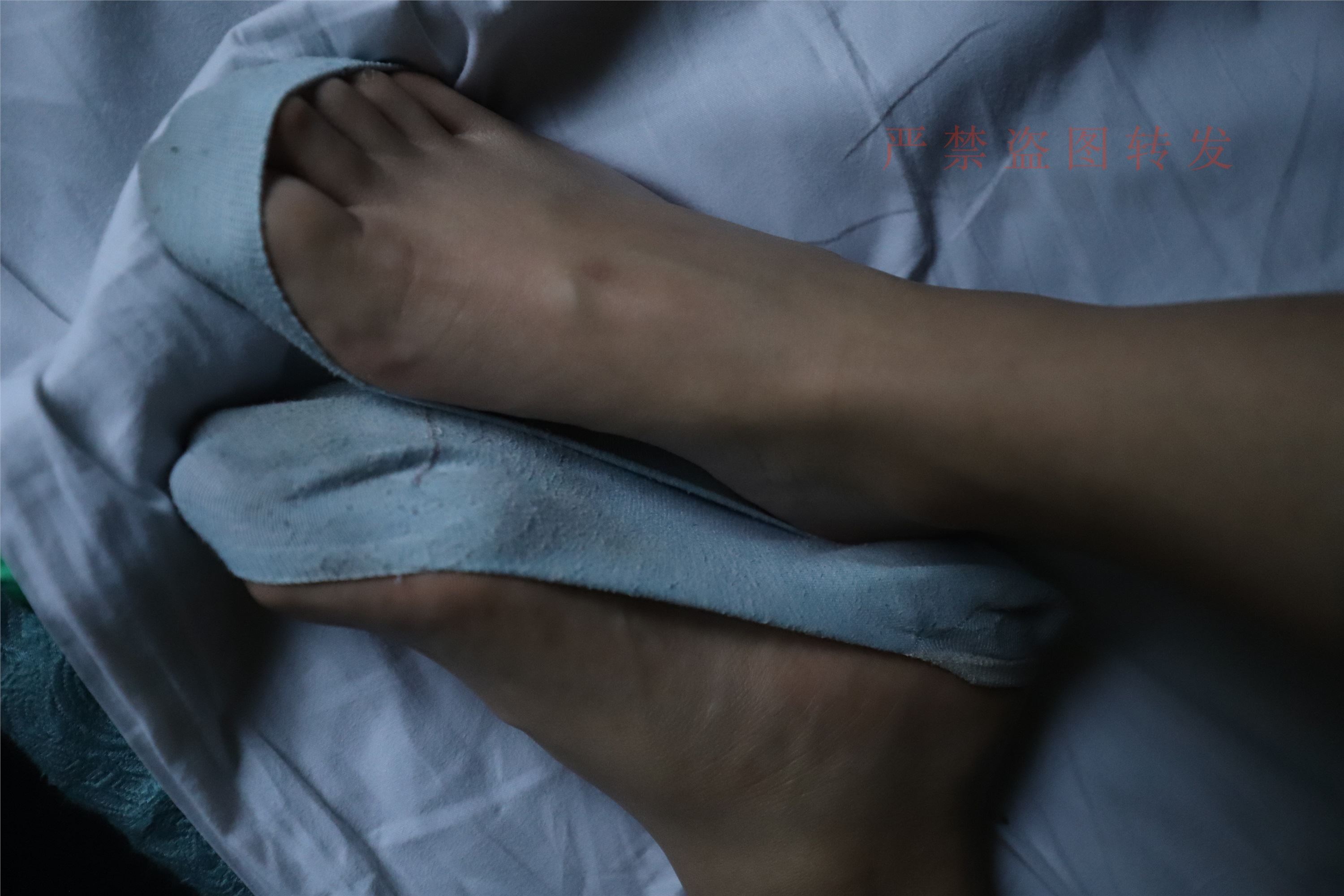 大西瓜套图 2018 5月活动 模特1 船袜2