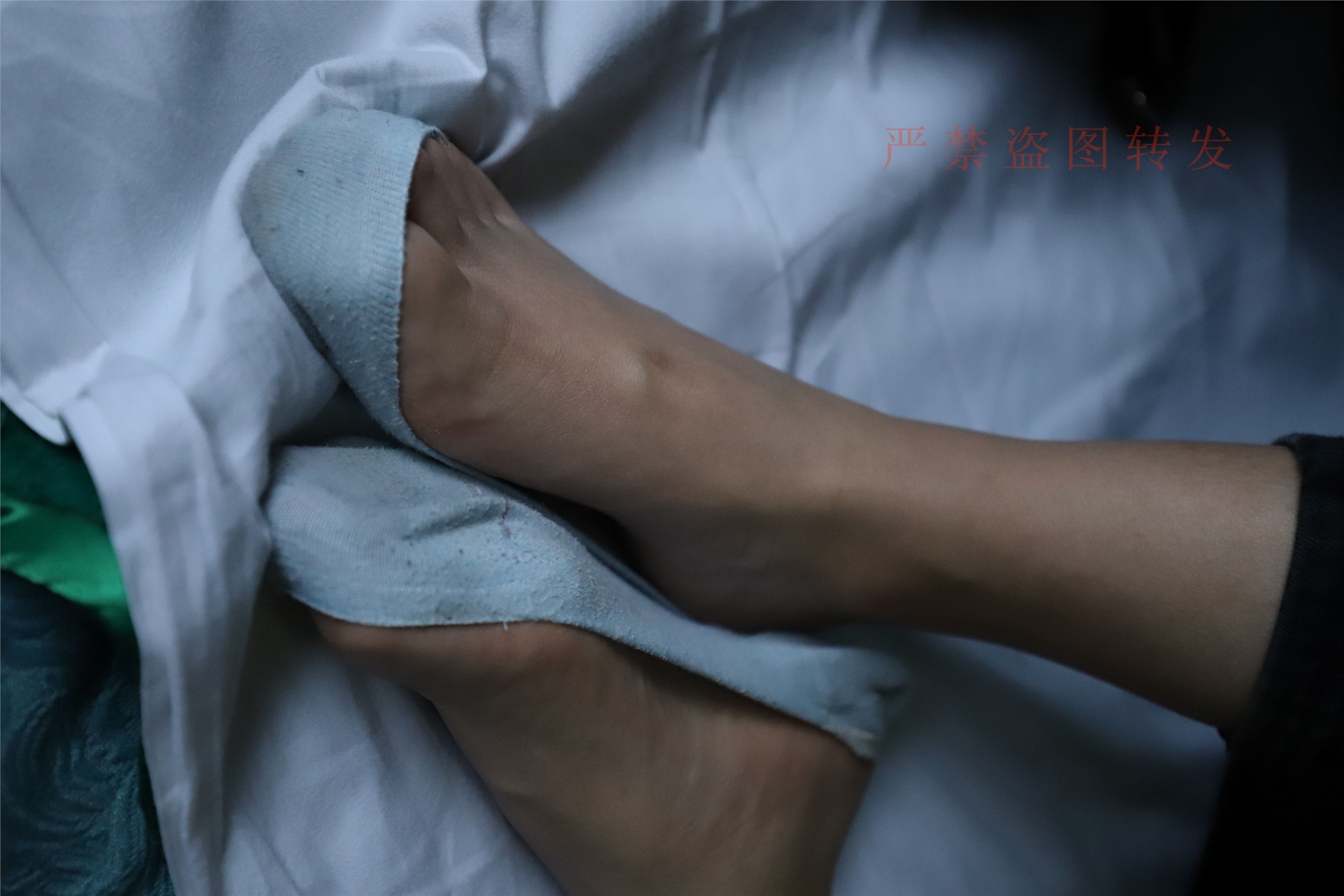 大西瓜套图 2018 5月活动 模特1 船袜2