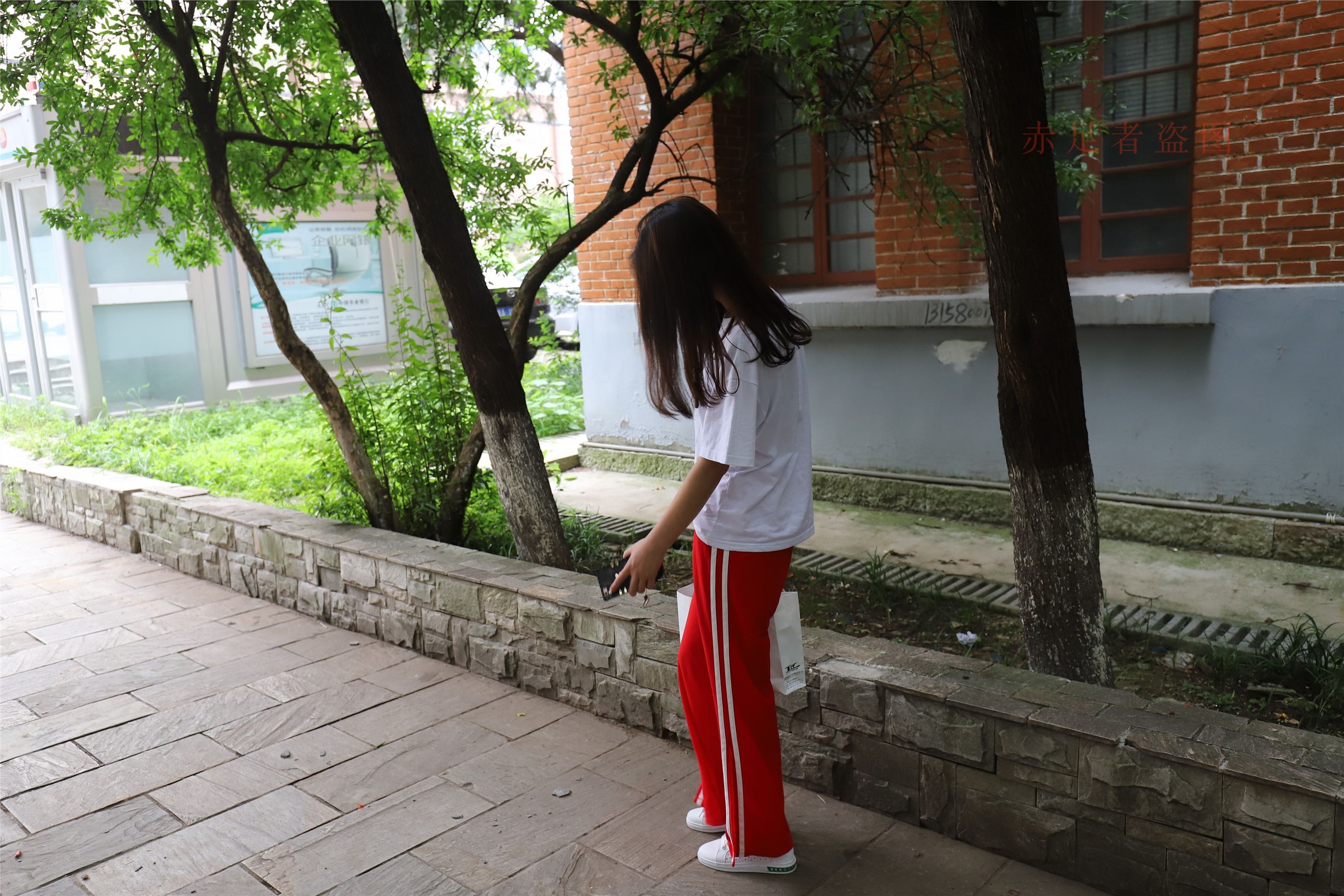 大西瓜套图 2018 6月活动模特1   纯船袜