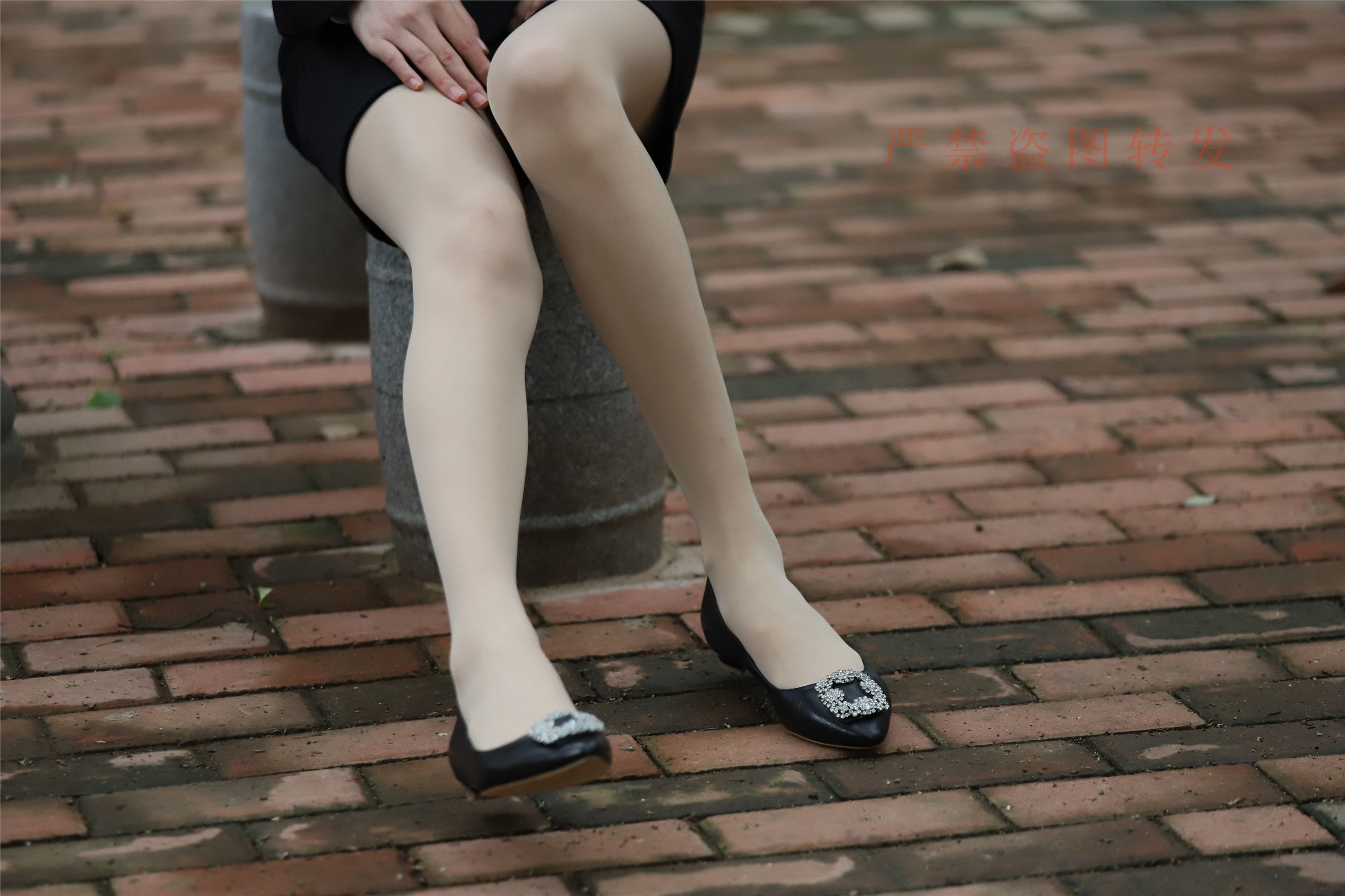 大西瓜套图 2018 4月活动 模特一 制服包裙1