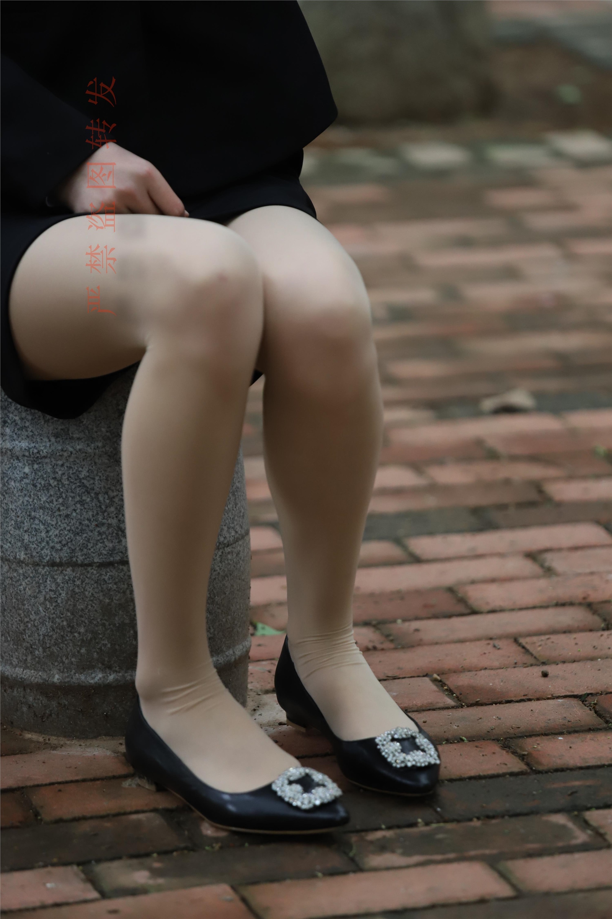 大西瓜套图 2018 4月活动 模特一 制服包裙1