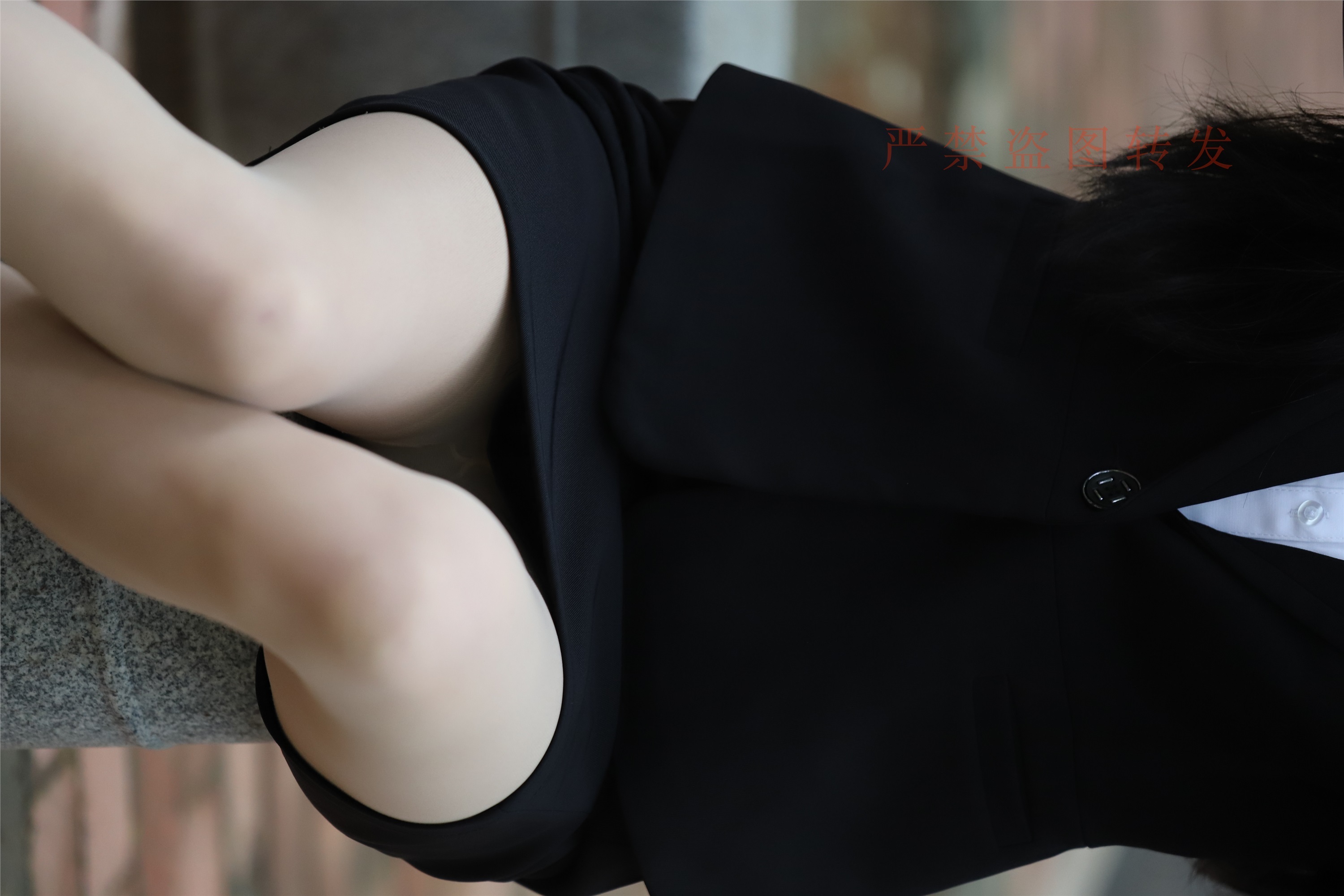 大西瓜套图 2018 4月活动 模特一 制服包裙1