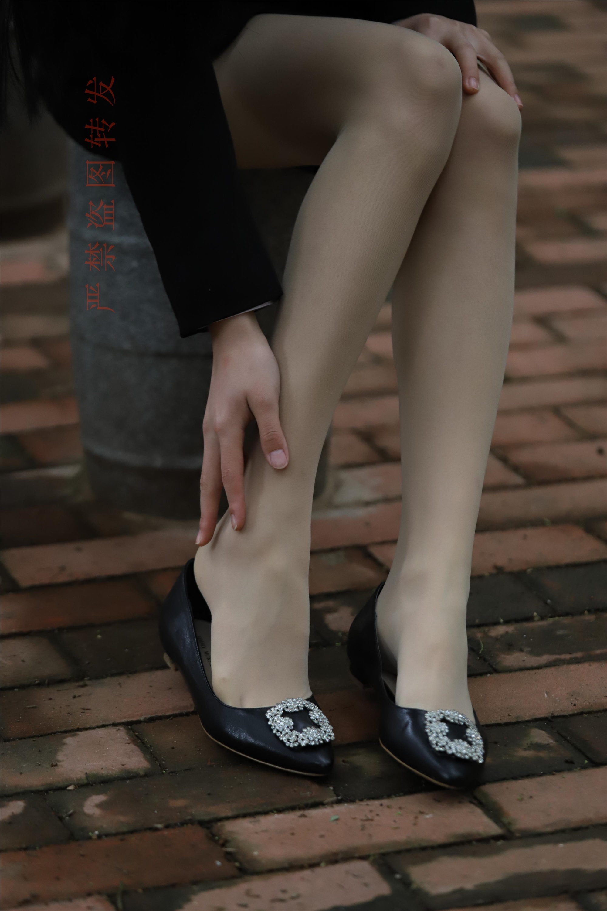 大西瓜套图 2018 4月活动 模特一 制服包裙1