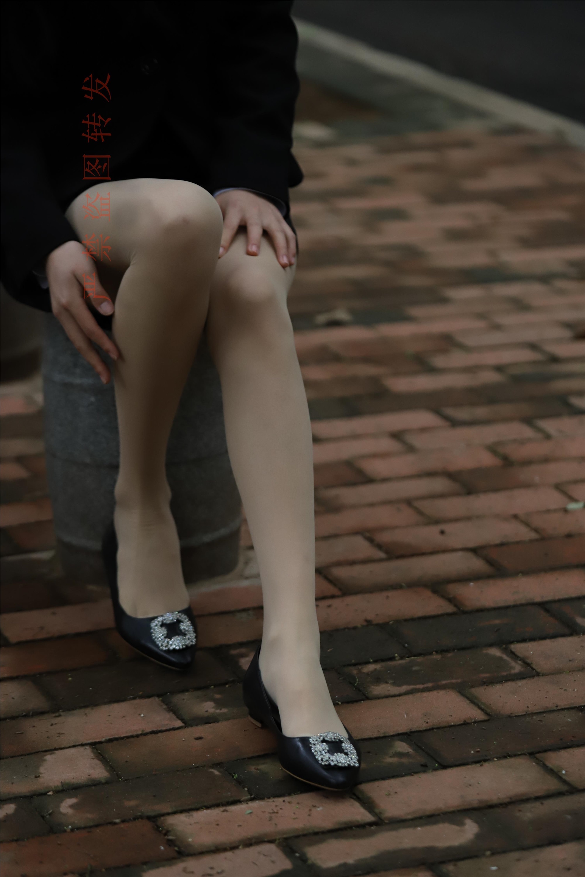 大西瓜套图 2018 4月活动 模特一 制服包裙1