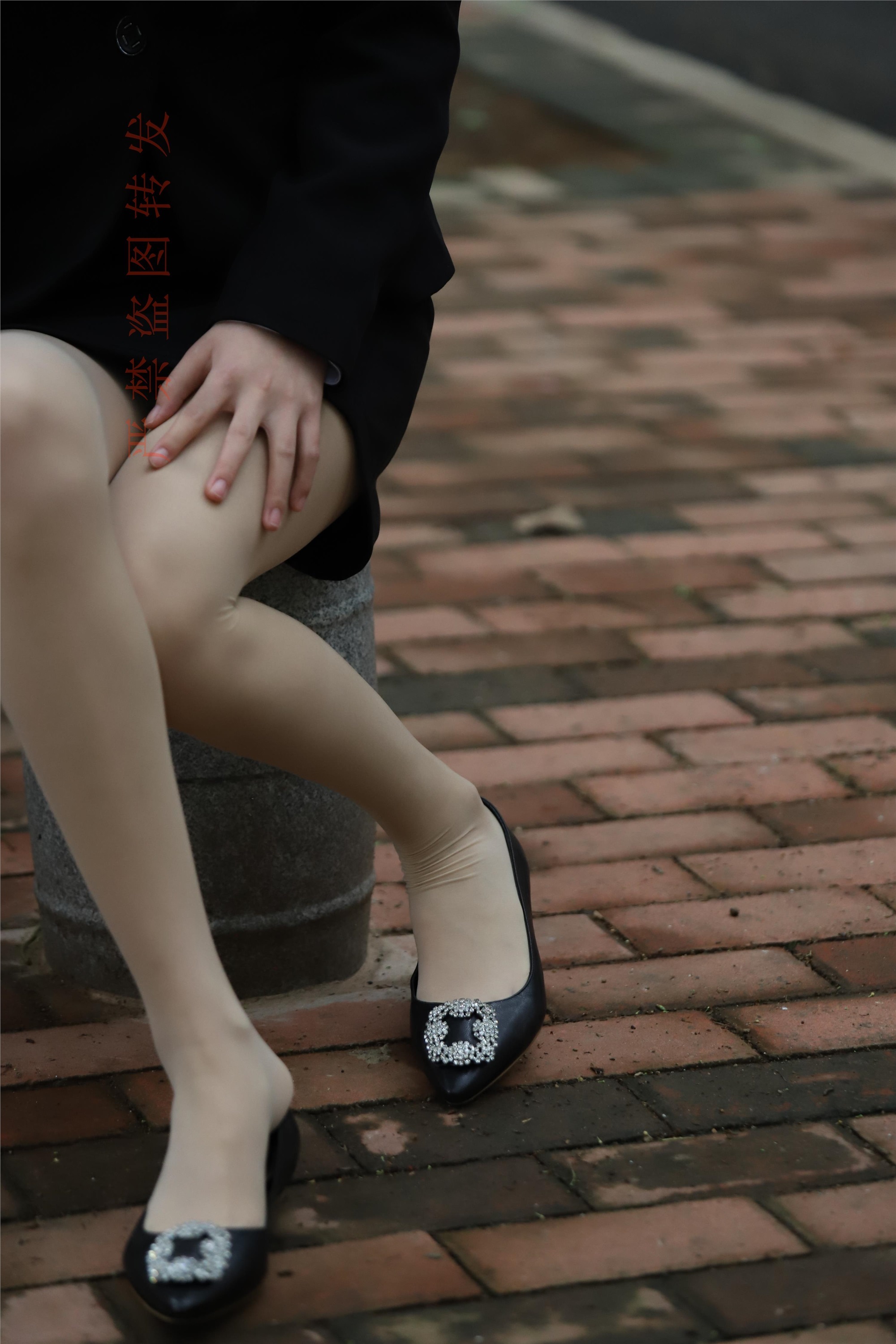 大西瓜套图 2018 4月活动 模特一 制服包裙1