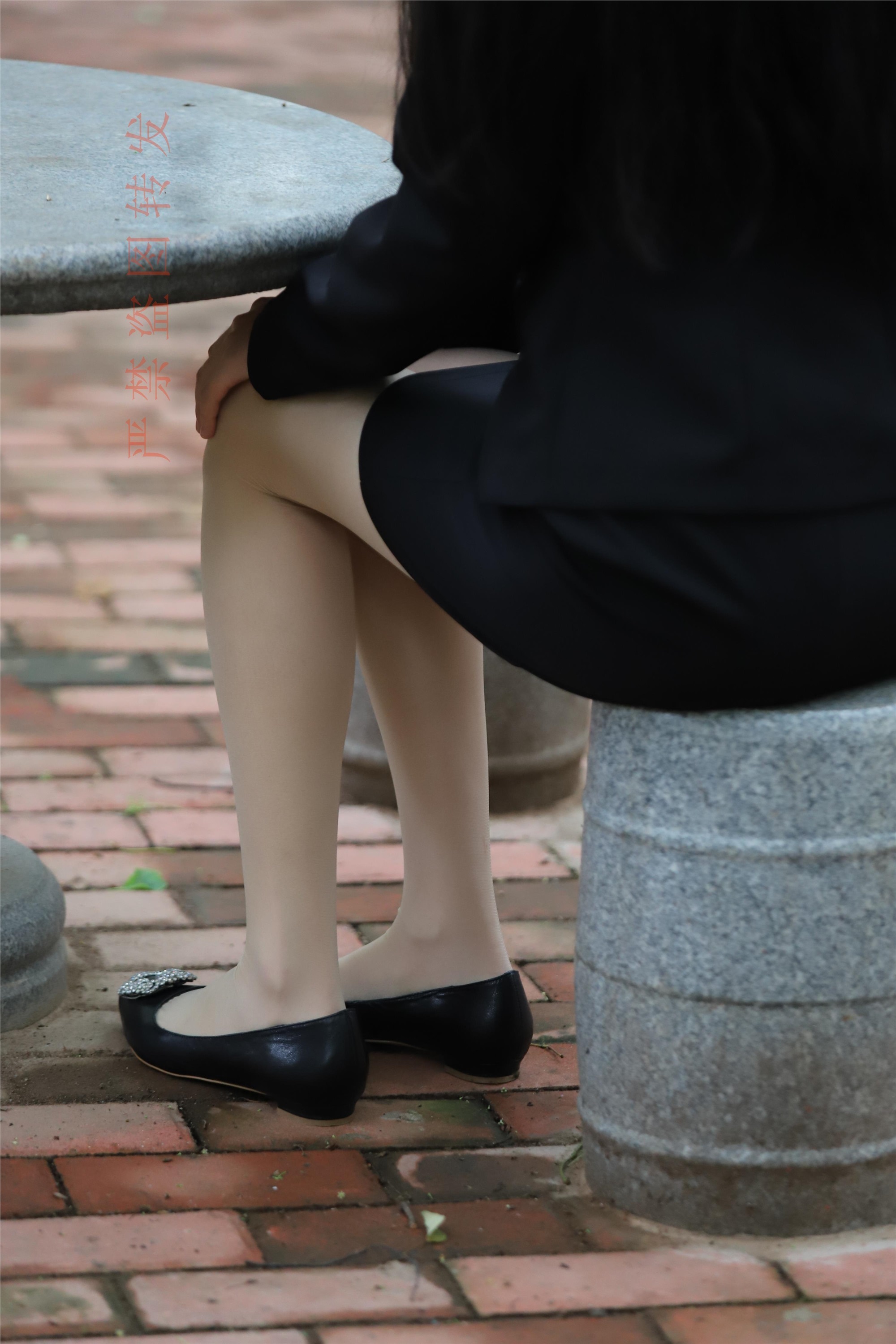 大西瓜套图 2018 4月活动 模特一 制服包裙1