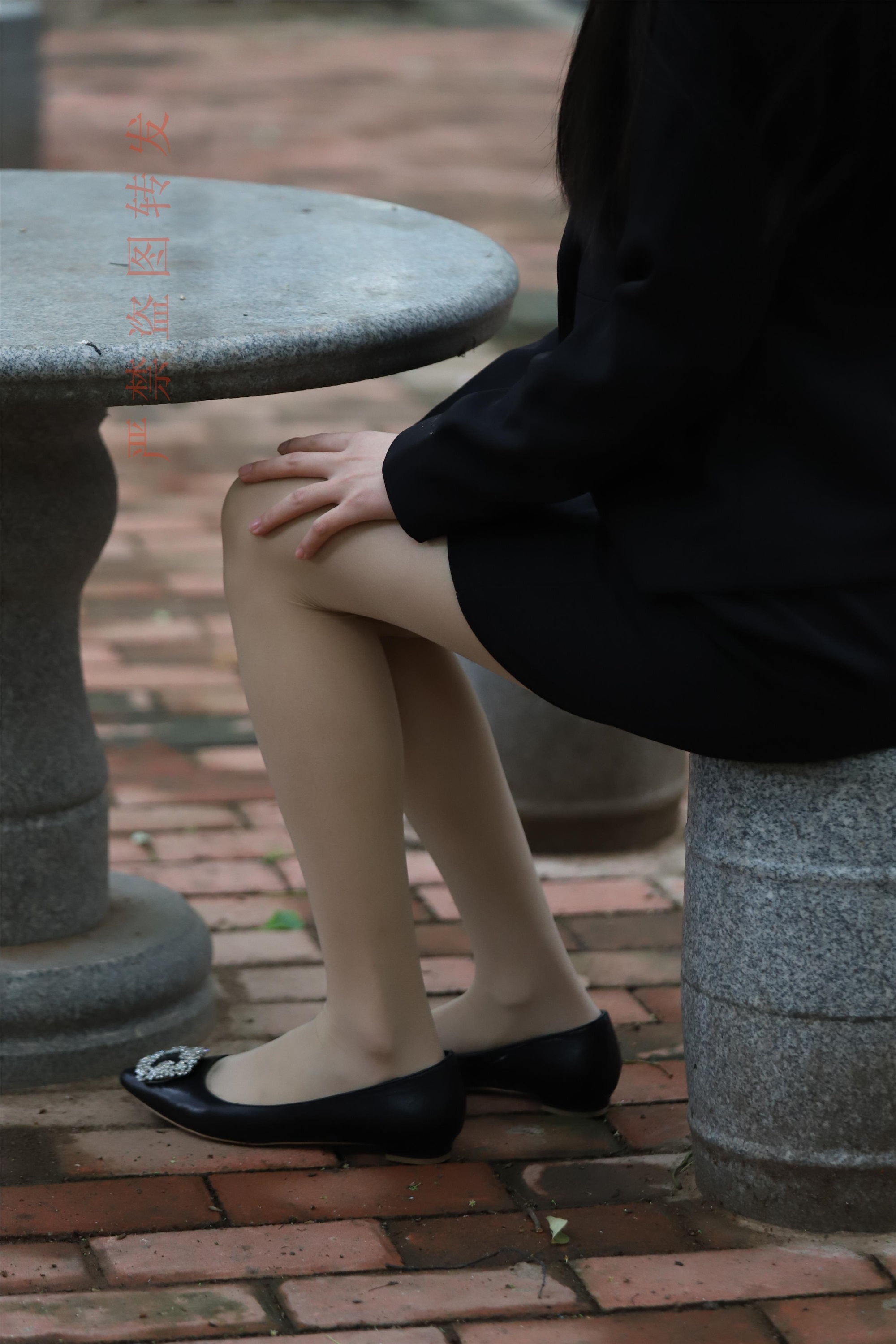 大西瓜套图 2018 4月活动 模特一 制服包裙1