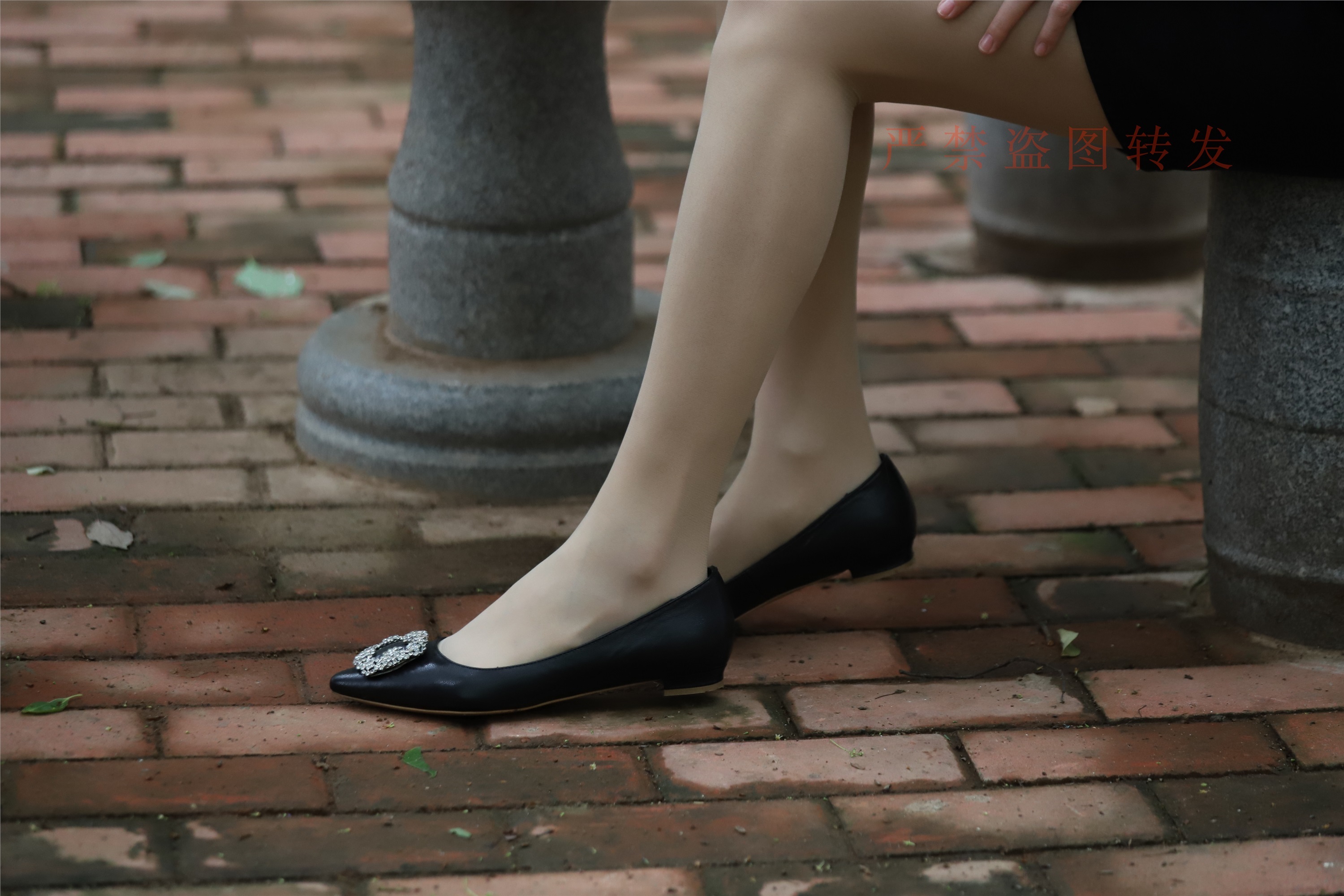 大西瓜套图 2018 4月活动 模特一 制服包裙1