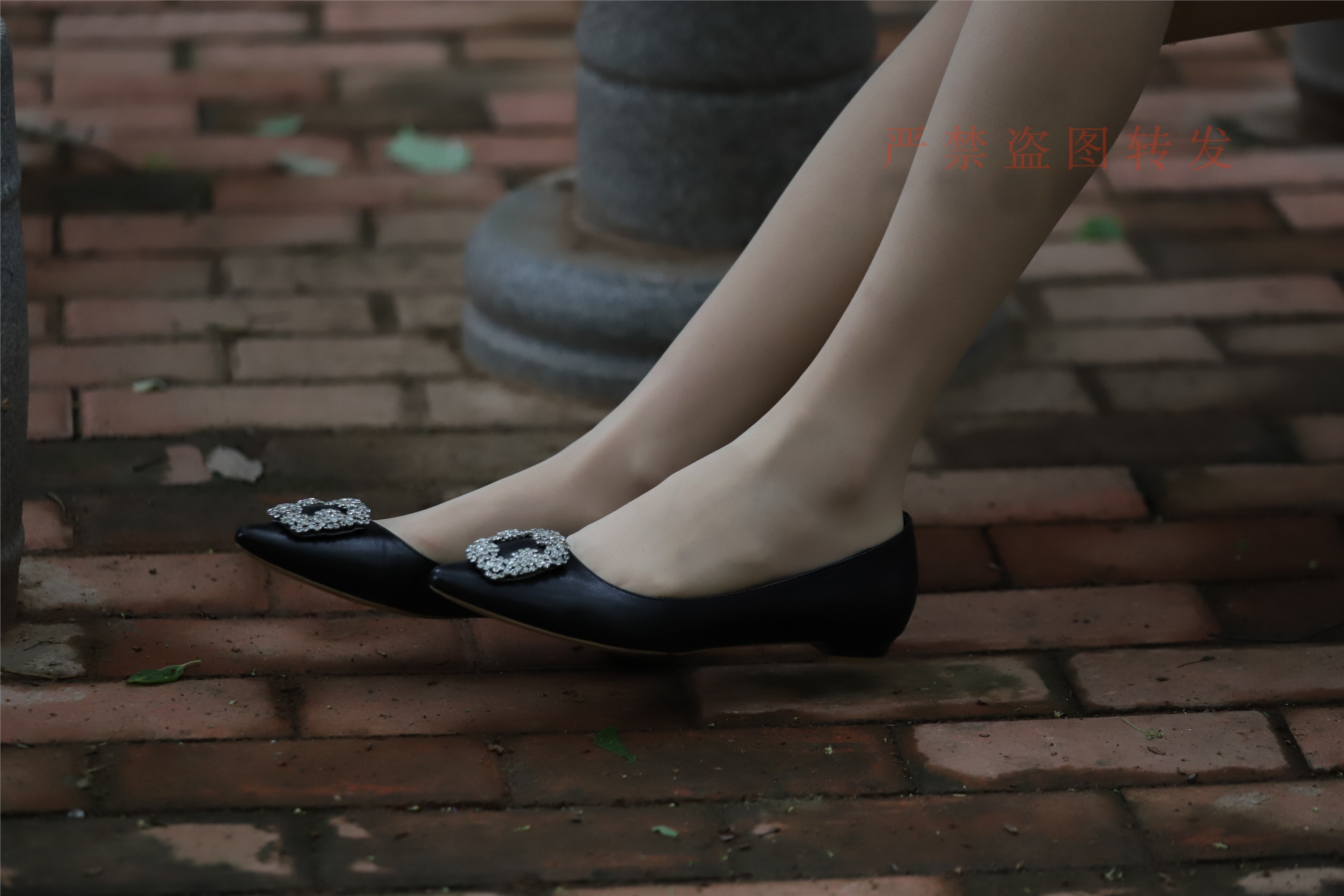 大西瓜套图 2018 4月活动 模特一 制服包裙1