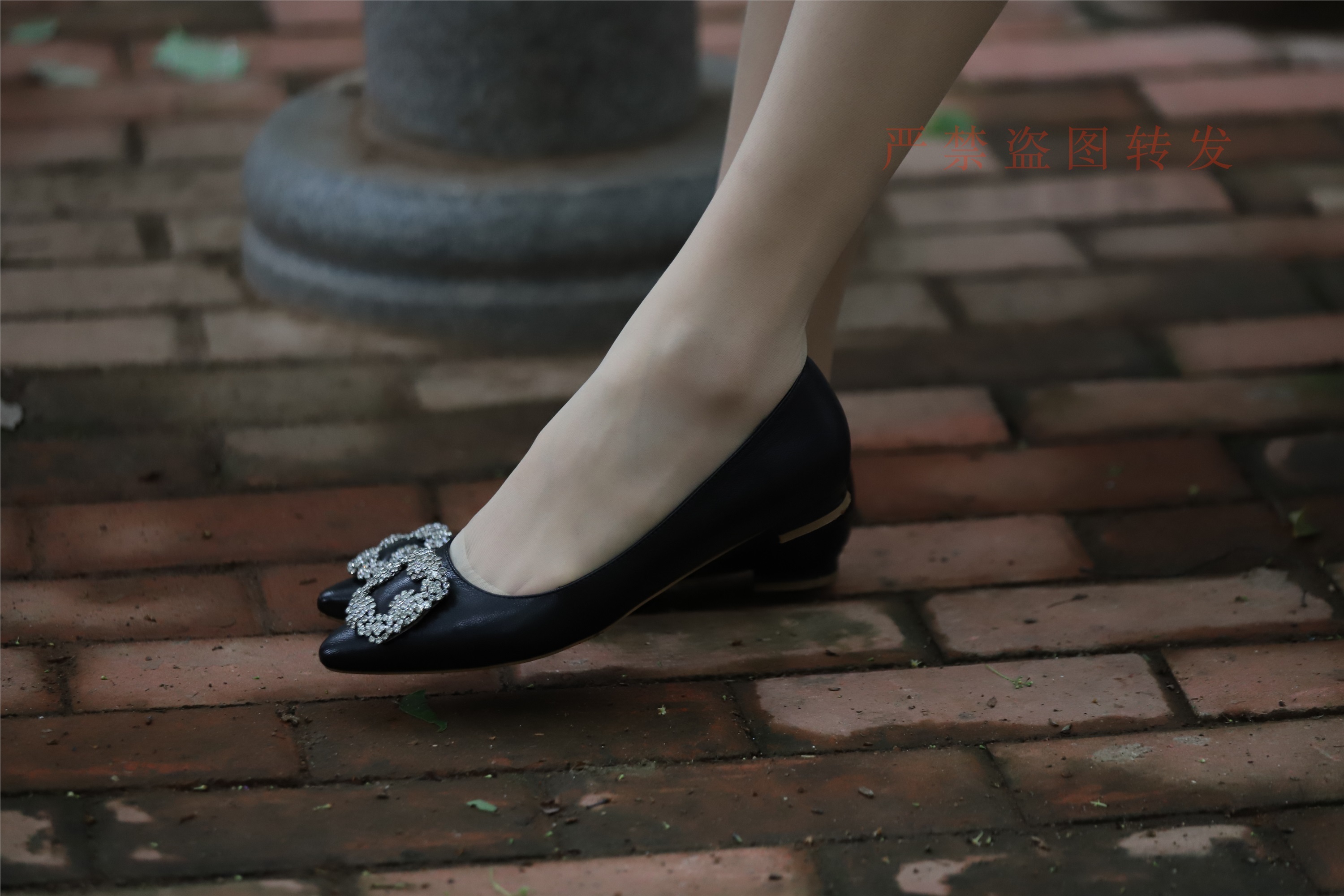 大西瓜套图 2018 4月活动 模特一 制服包裙1