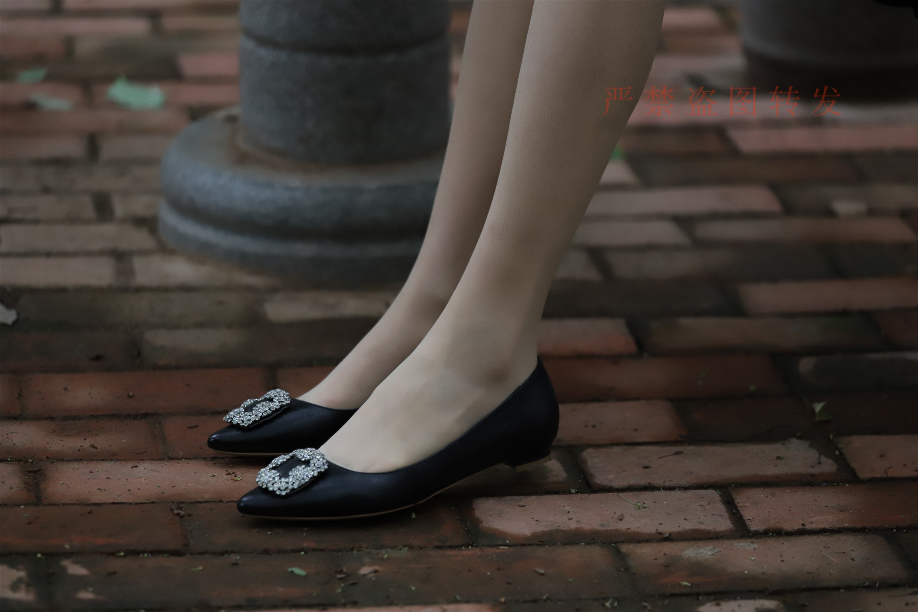 大西瓜套图 2018 4月活动 模特一 制服包裙1