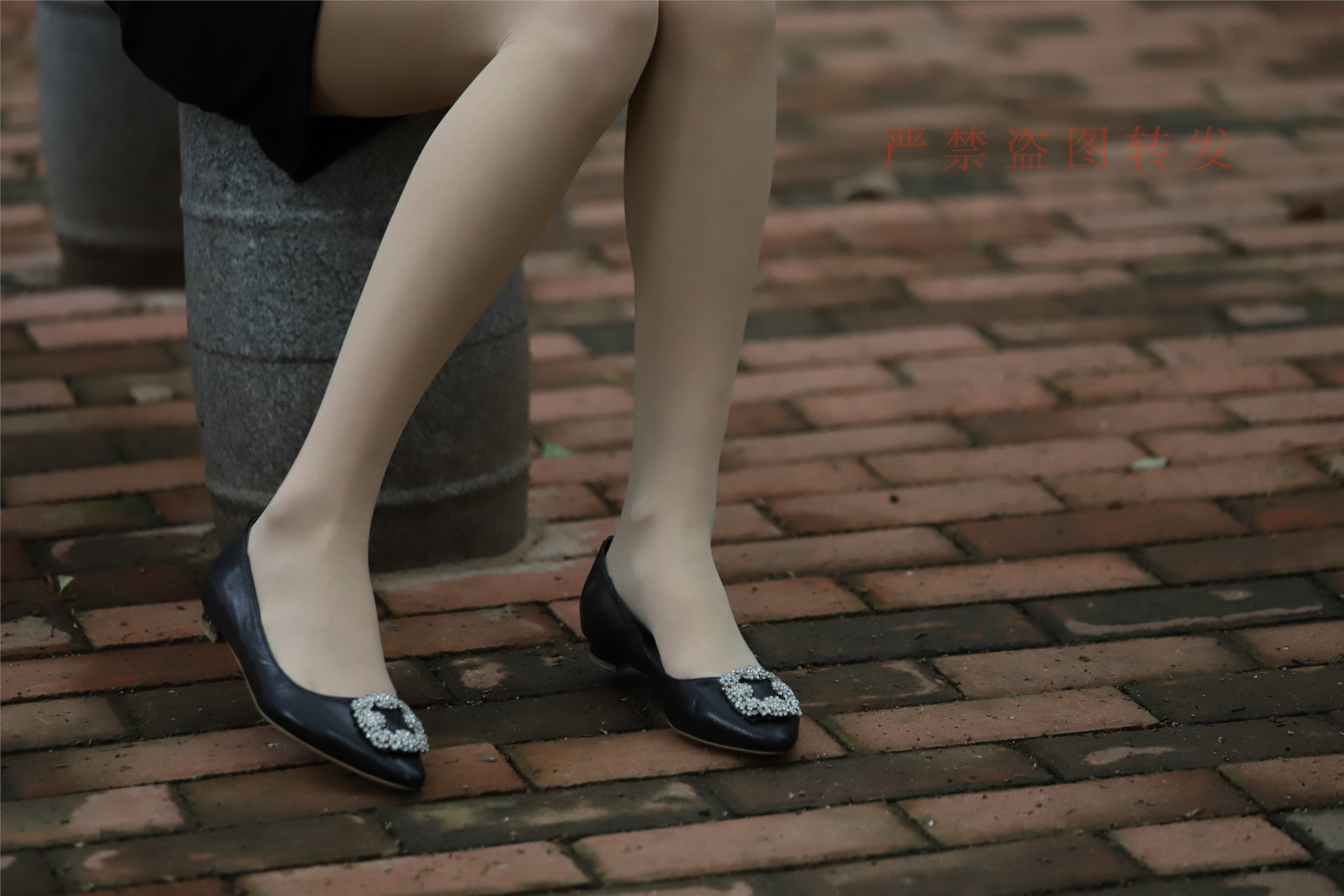 大西瓜套图 2018 4月活动 模特一 制服包裙1