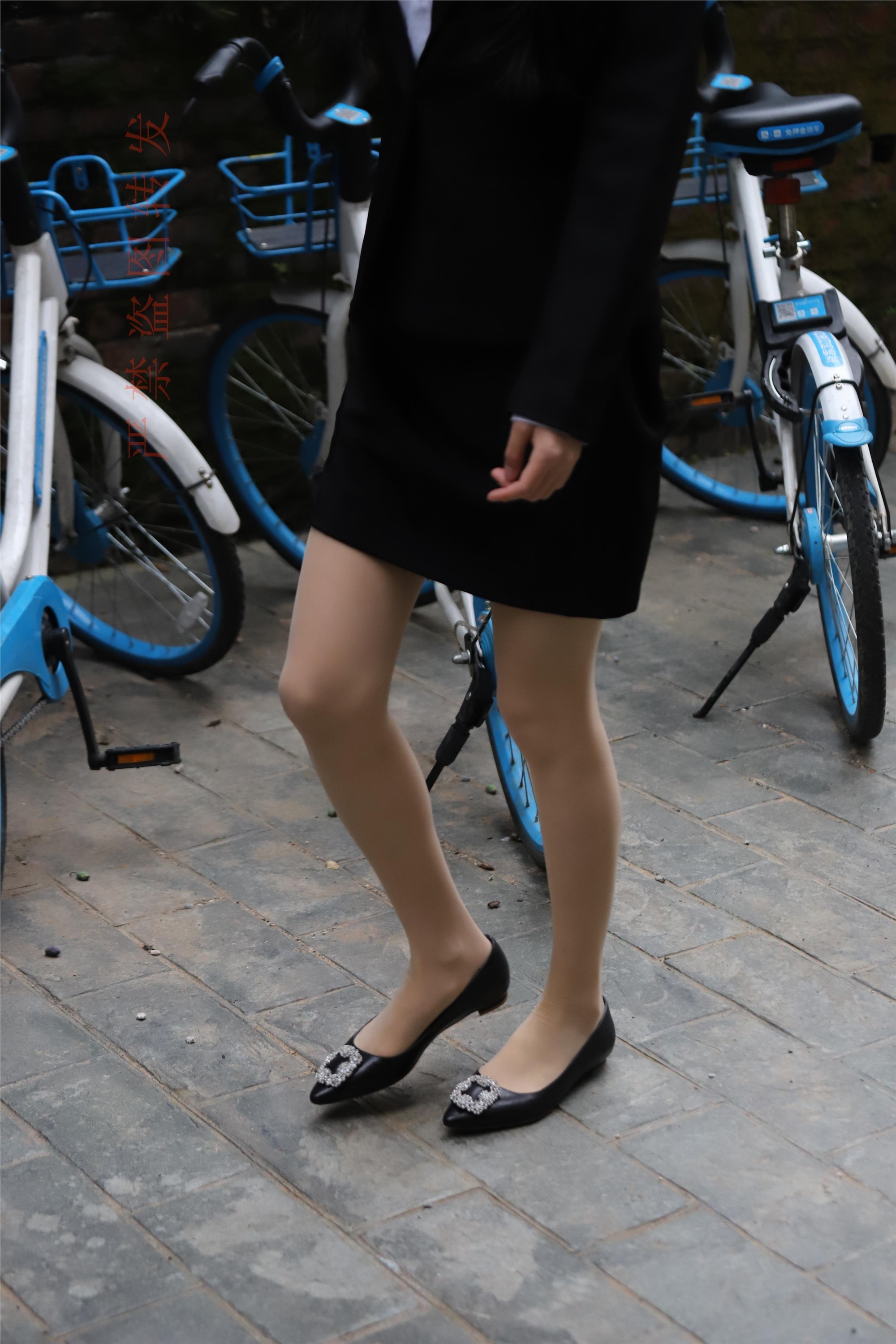 大西瓜套图 2018 4月活动 模特一 制服包裙2