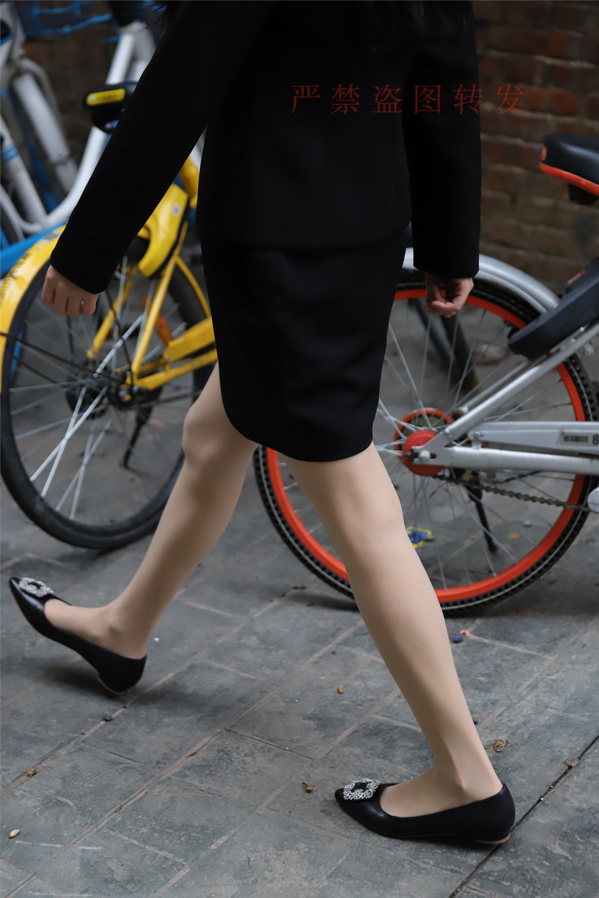 大西瓜套图 2018 4月活动 模特一 制服包裙2