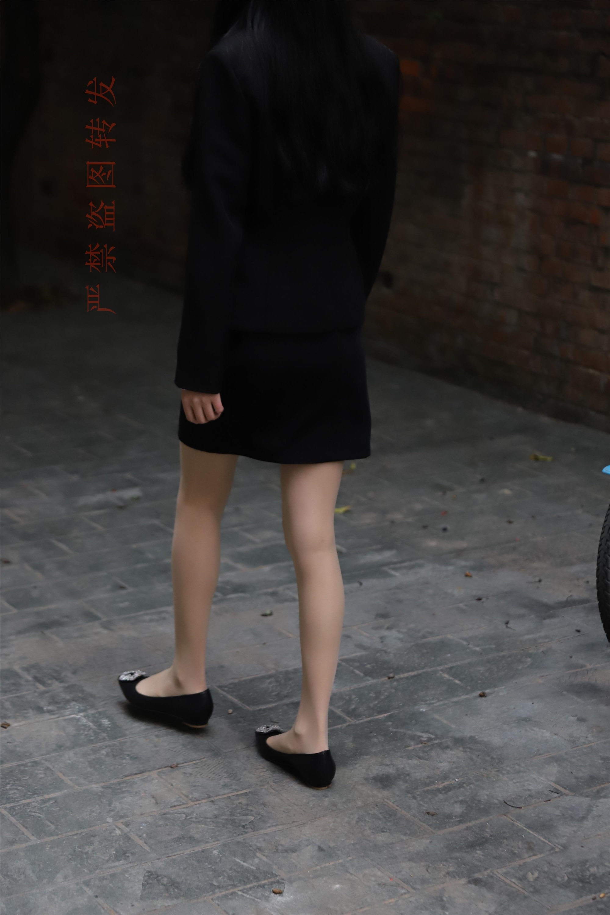 大西瓜套图 2018 4月活动 模特一 制服包裙2