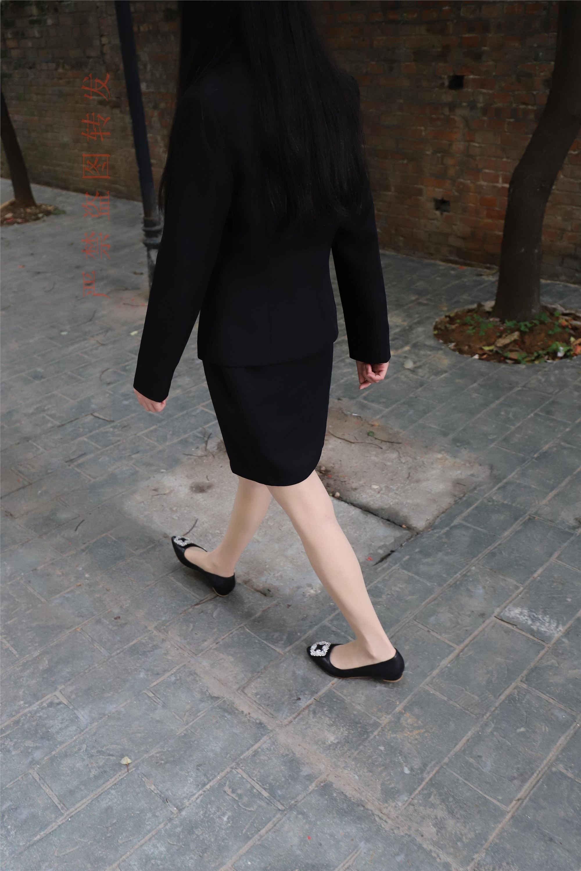 大西瓜套图 2018 4月活动 模特一 制服包裙2