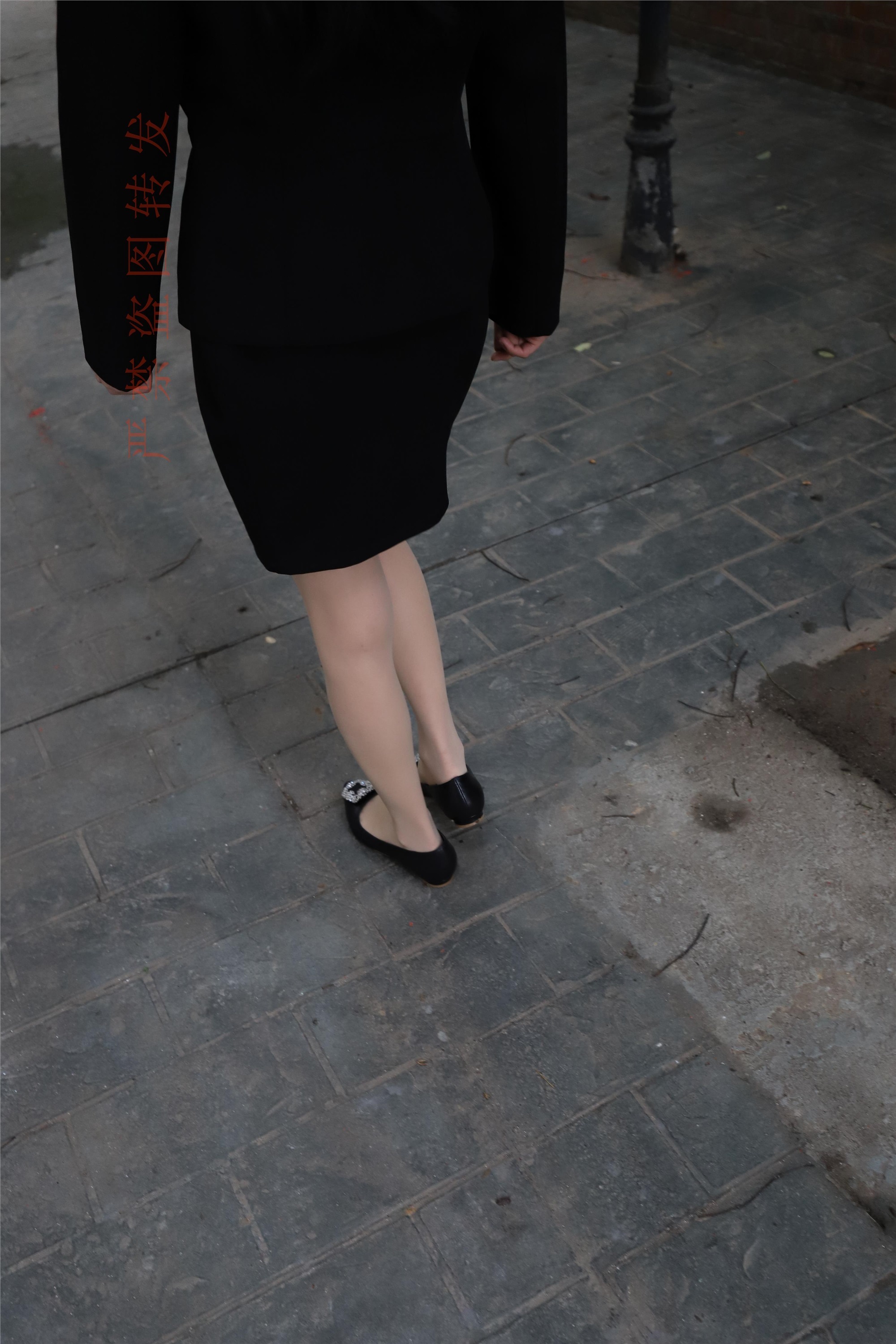 大西瓜套图 2018 4月活动 模特一 制服包裙2