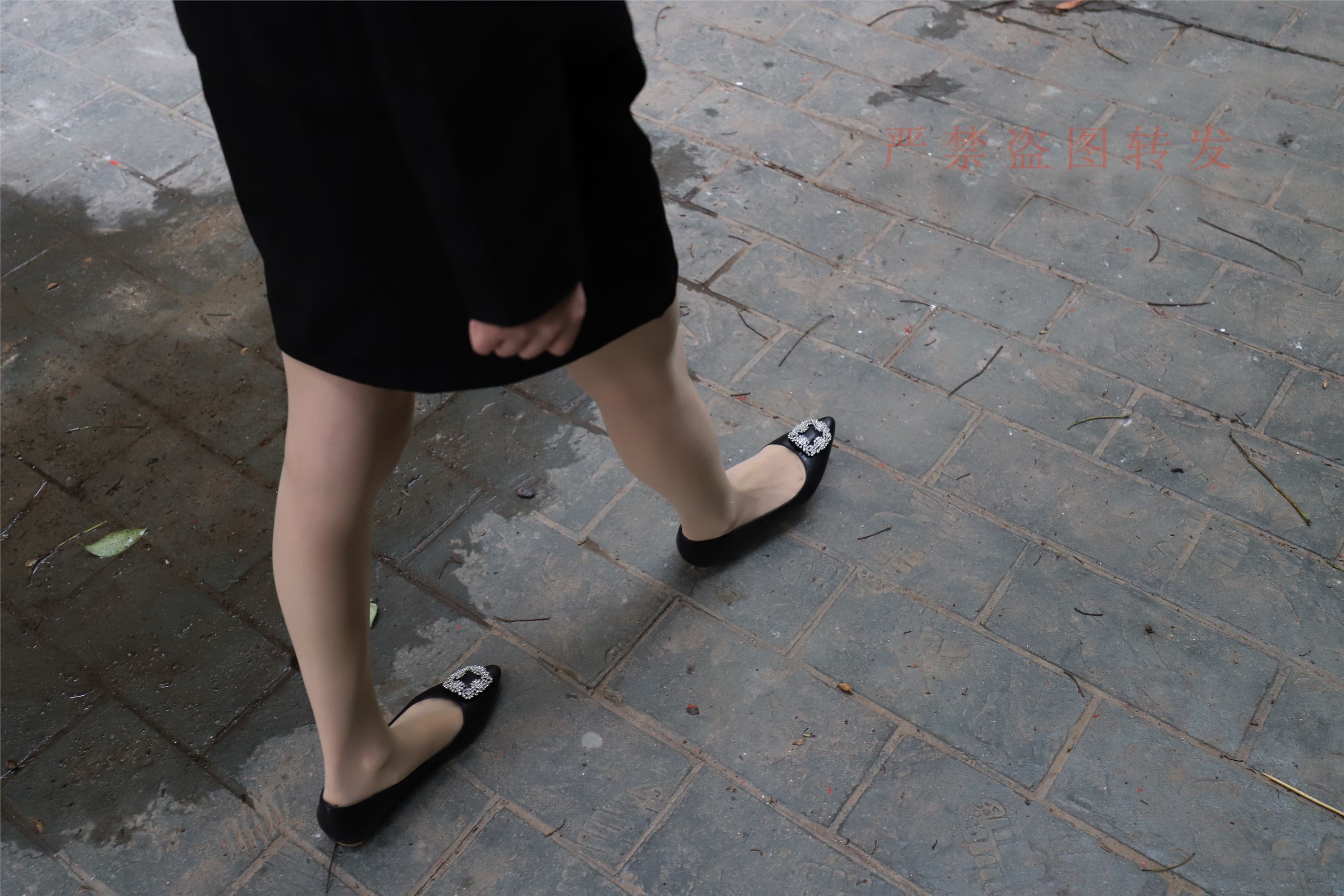 大西瓜套图 2018 4月活动 模特一 制服包裙2