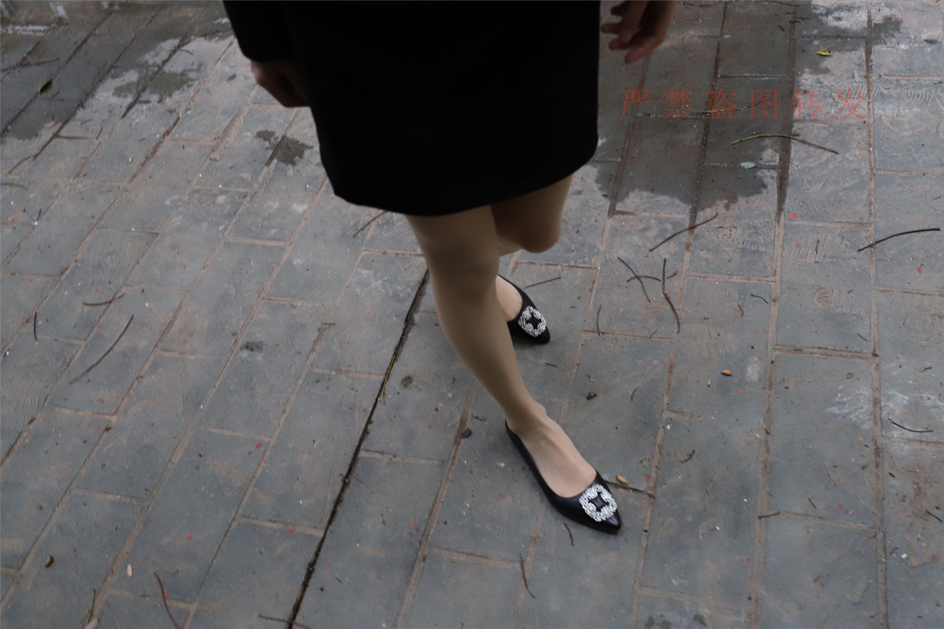 大西瓜套图 2018 4月活动 模特一 制服包裙2