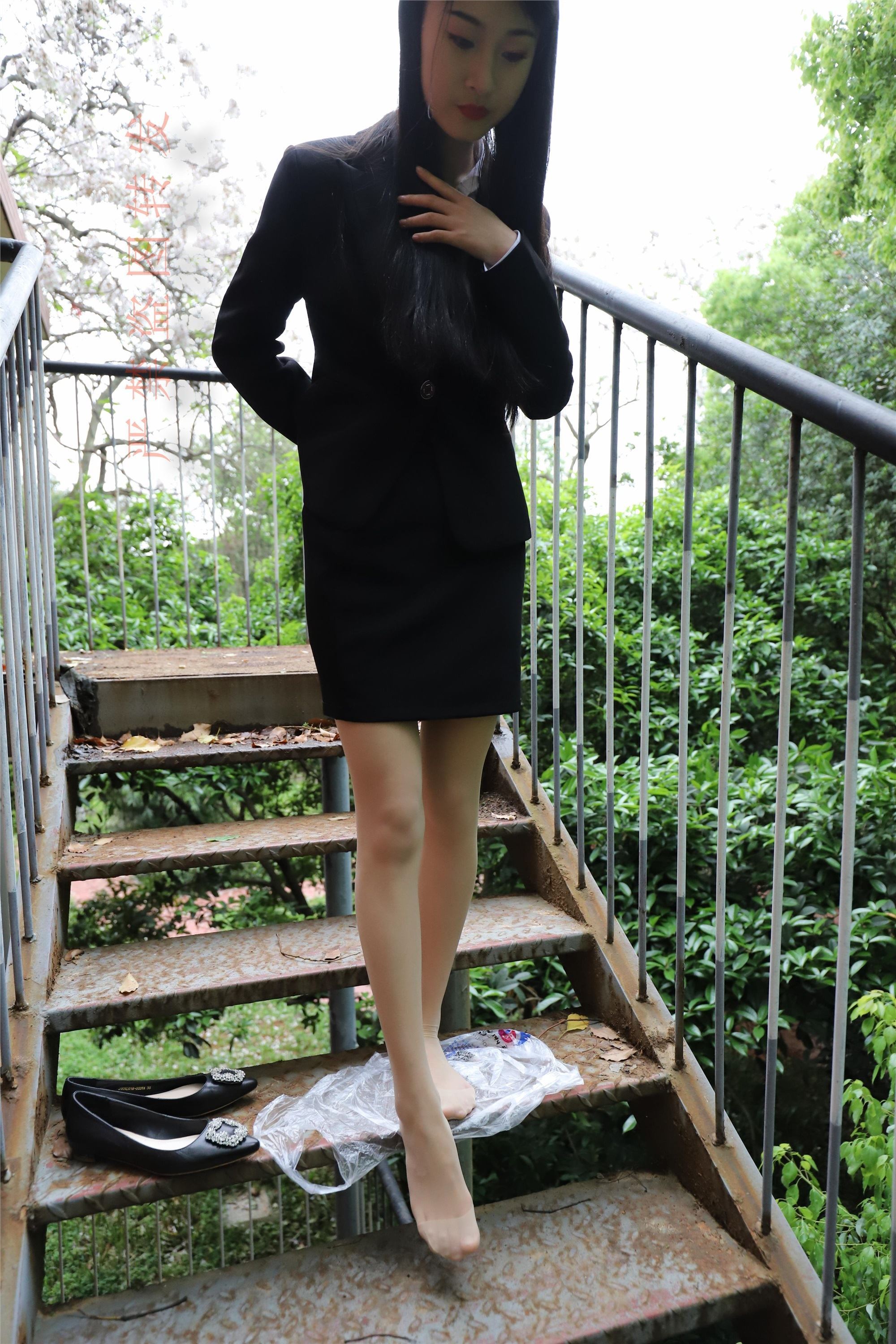 大西瓜套图 2018 4月活动 模特一 制服包裙4