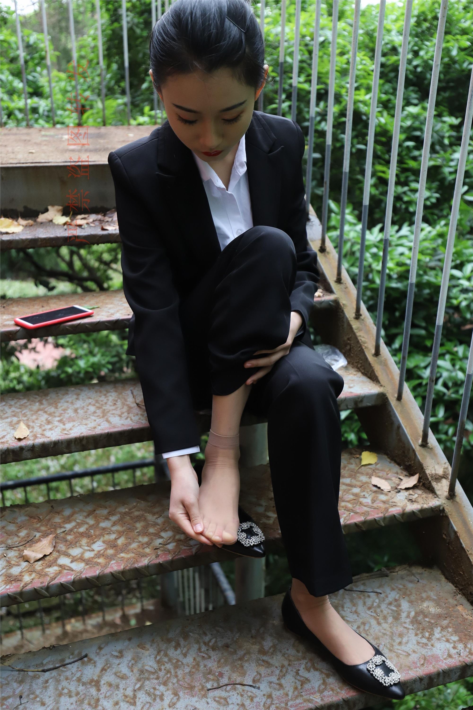 大西瓜套图 2018 4月活动 模特一 制服长裤1