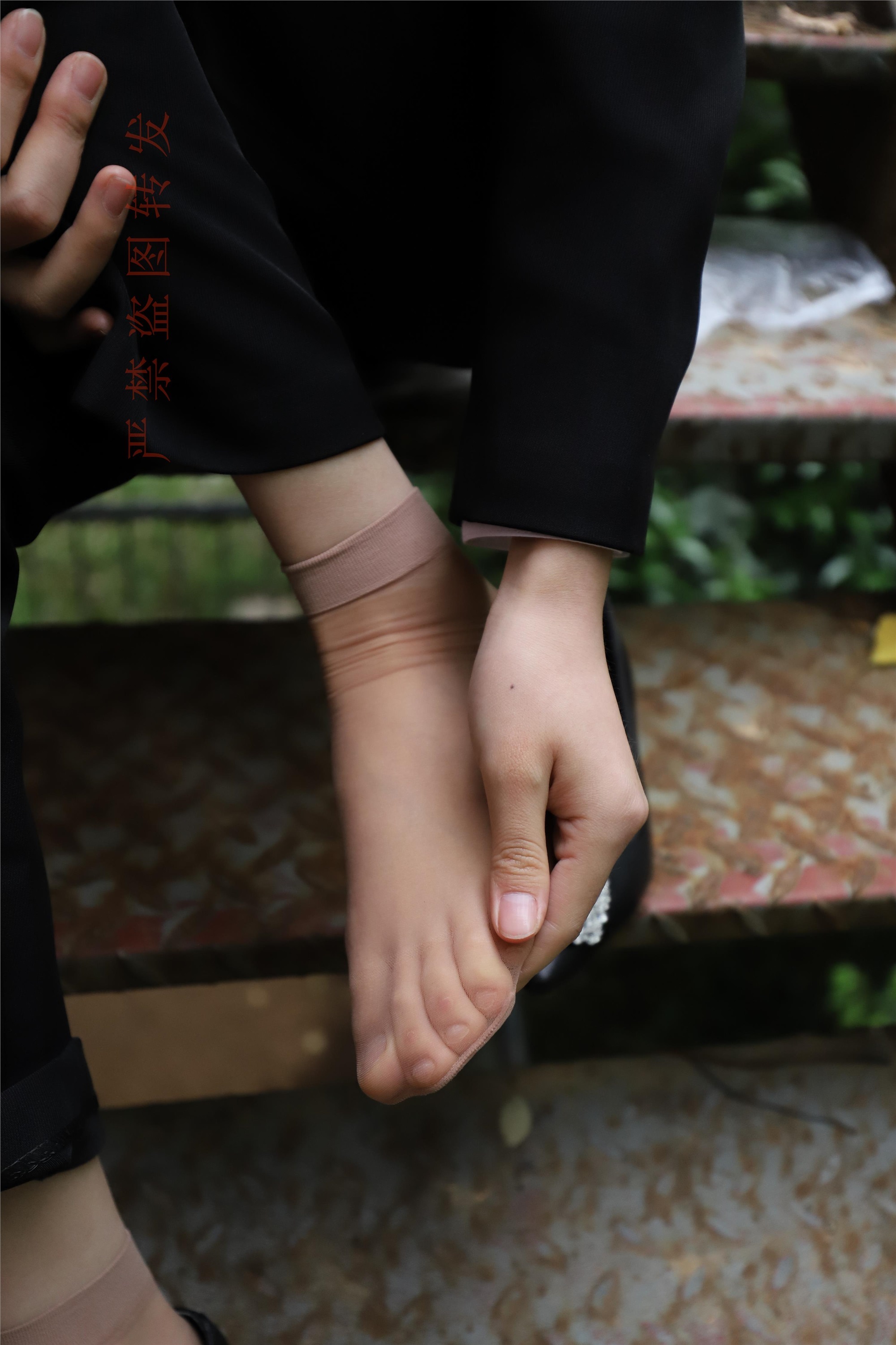 大西瓜套图 2018 4月活动 模特一 制服长裤1