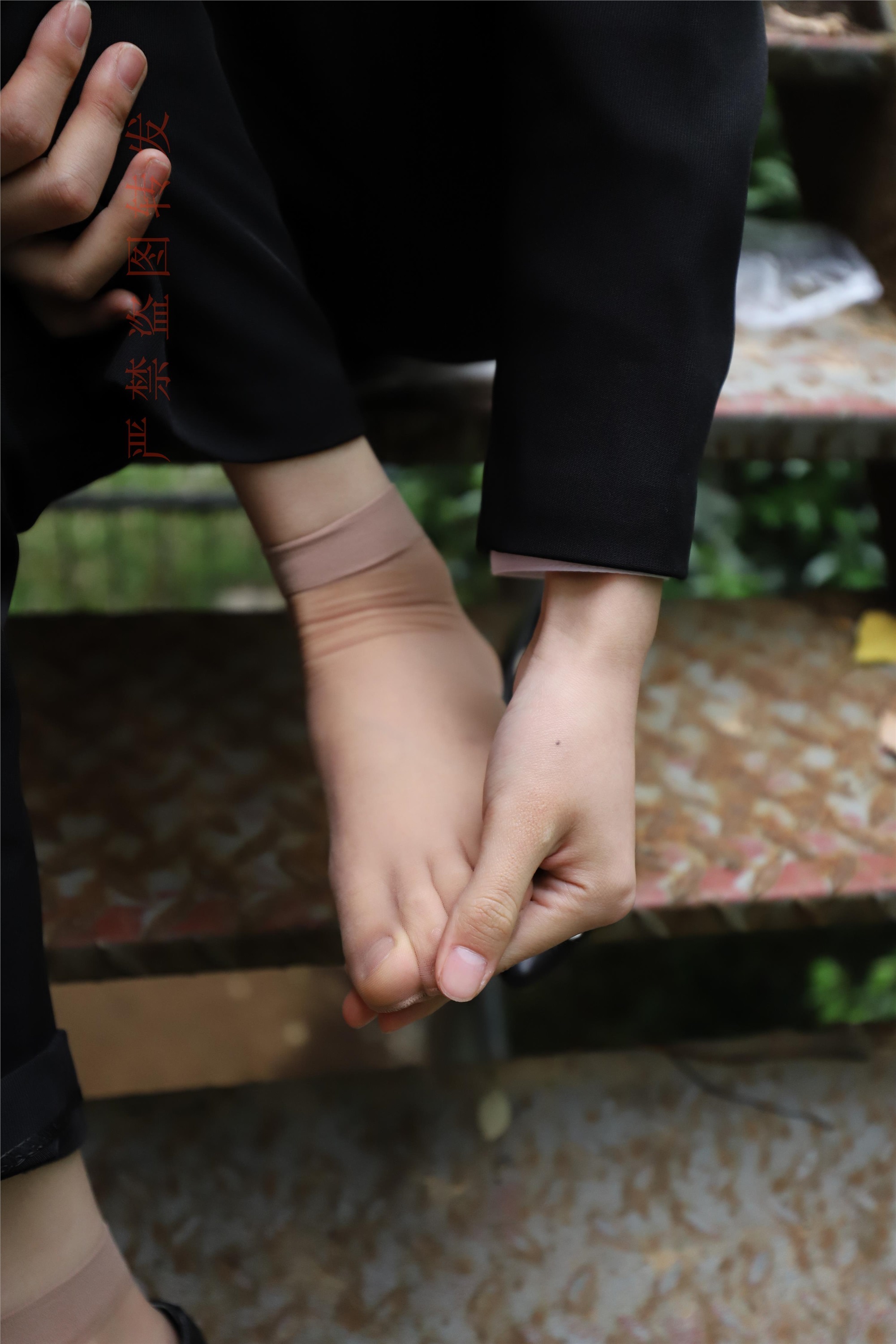 大西瓜套图 2018 4月活动 模特一 制服长裤1