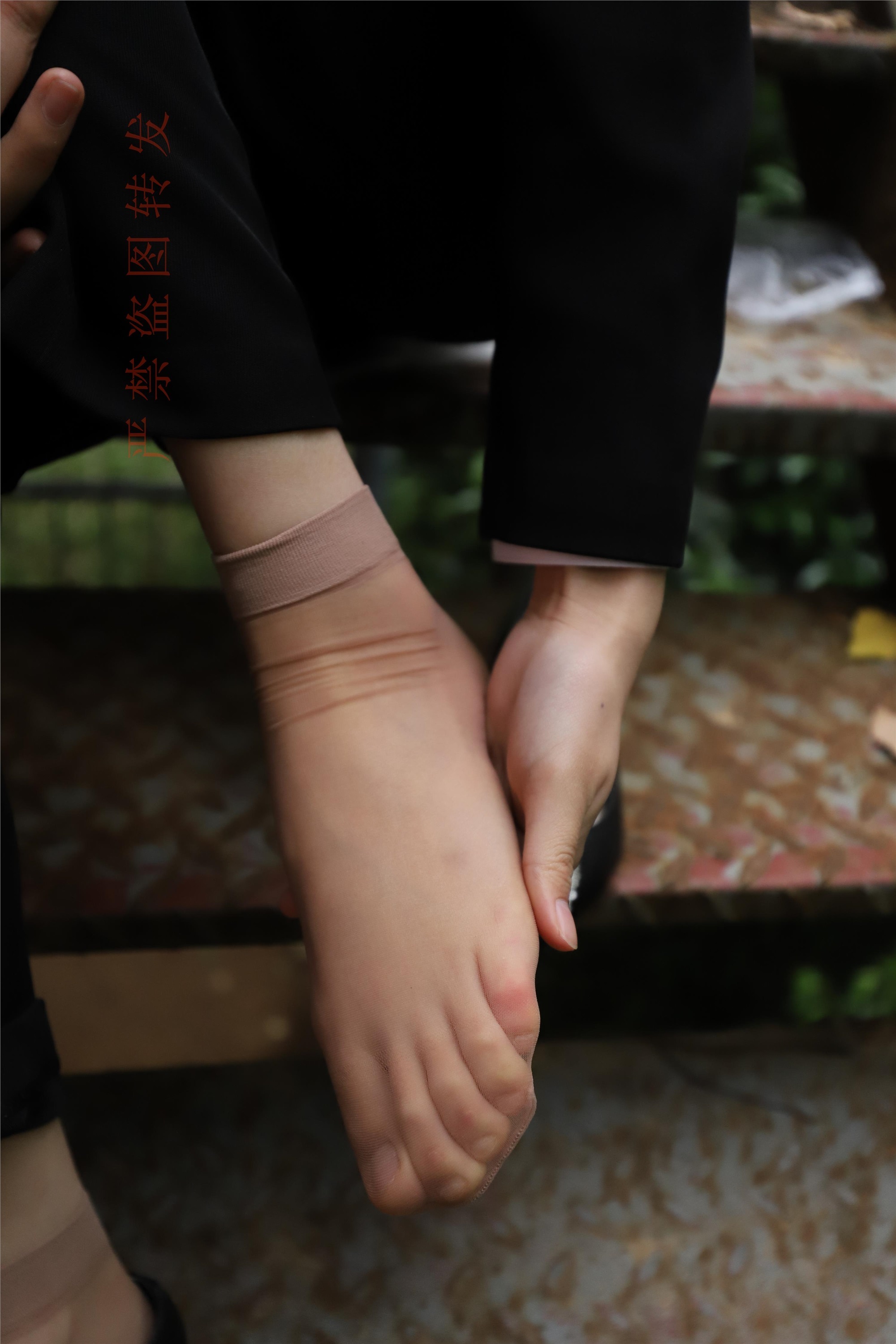 大西瓜套图 2018 4月活动 模特一 制服长裤1