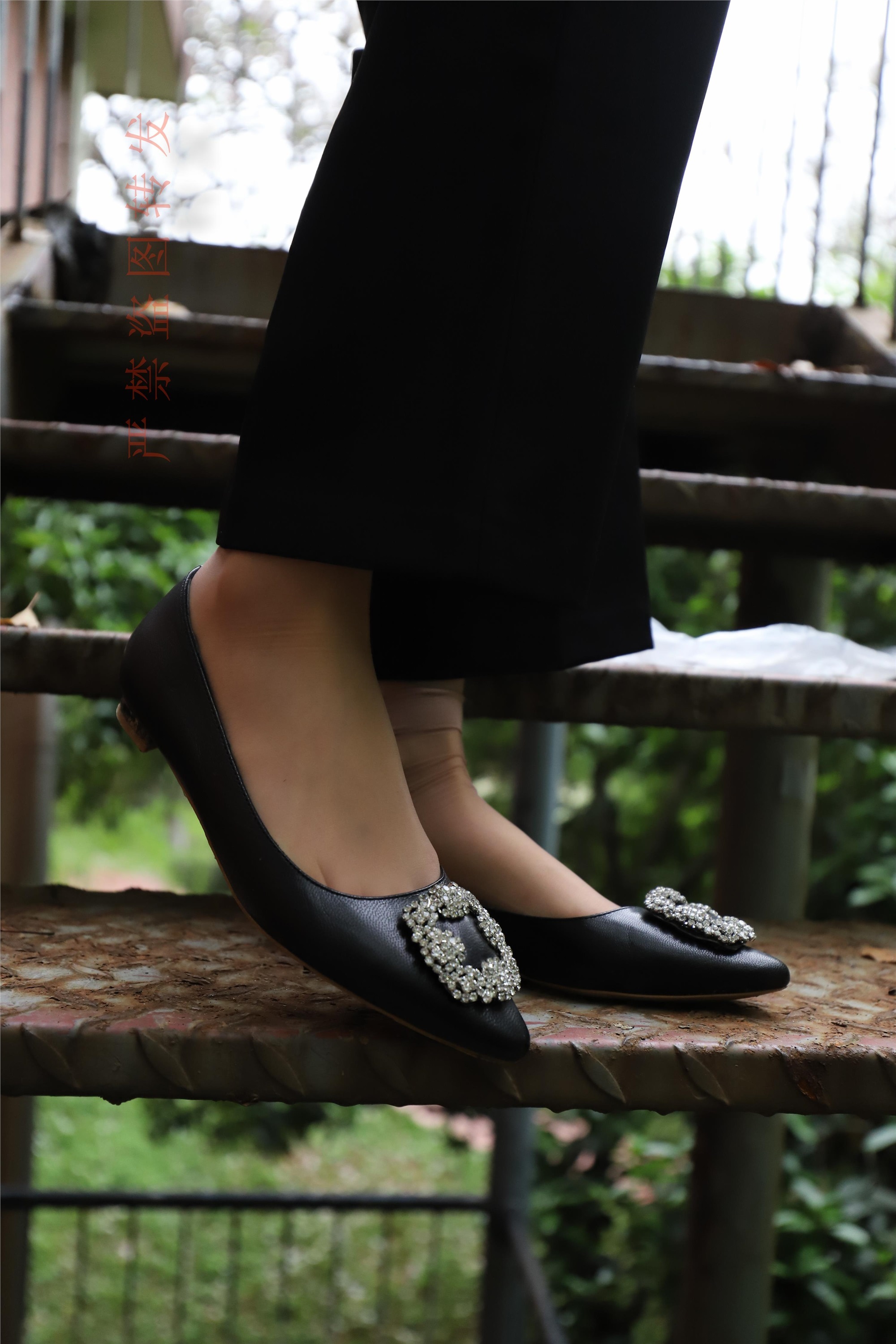 大西瓜套图 2018 4月活动 模特一 制服长裤1