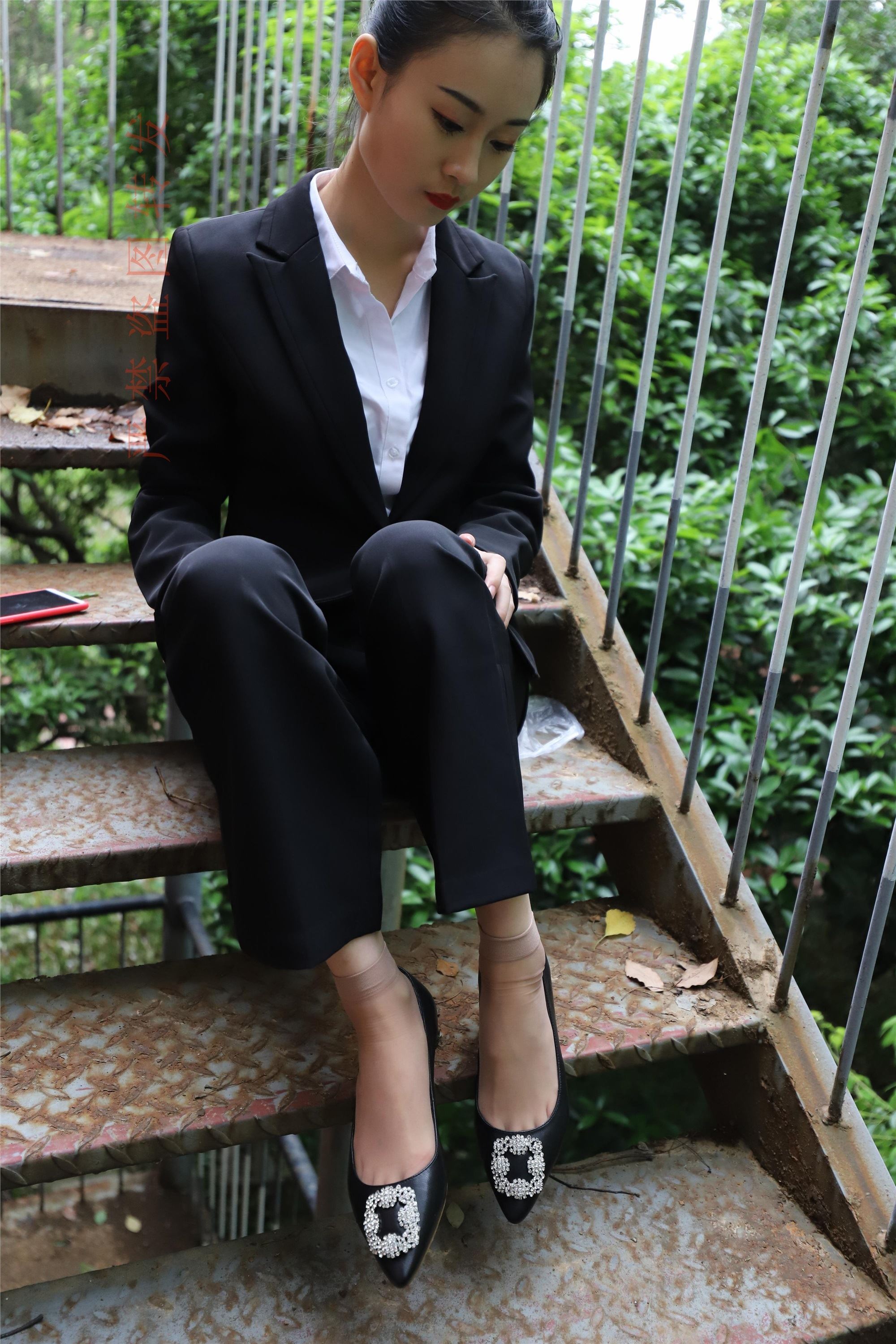 大西瓜套图 2018 4月活动 模特一 制服长裤1