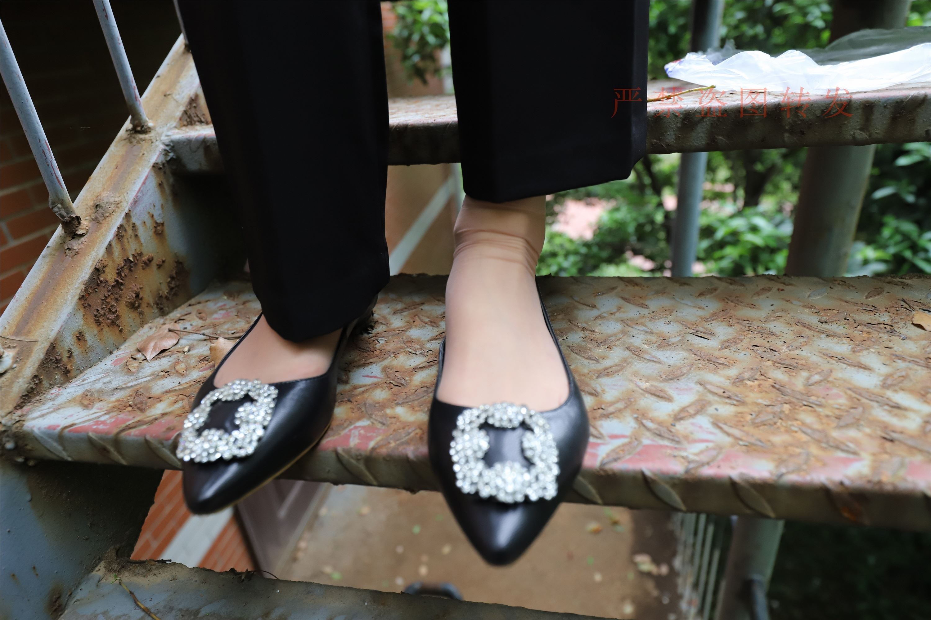 大西瓜套图 2018 4月活动 模特一 制服长裤2