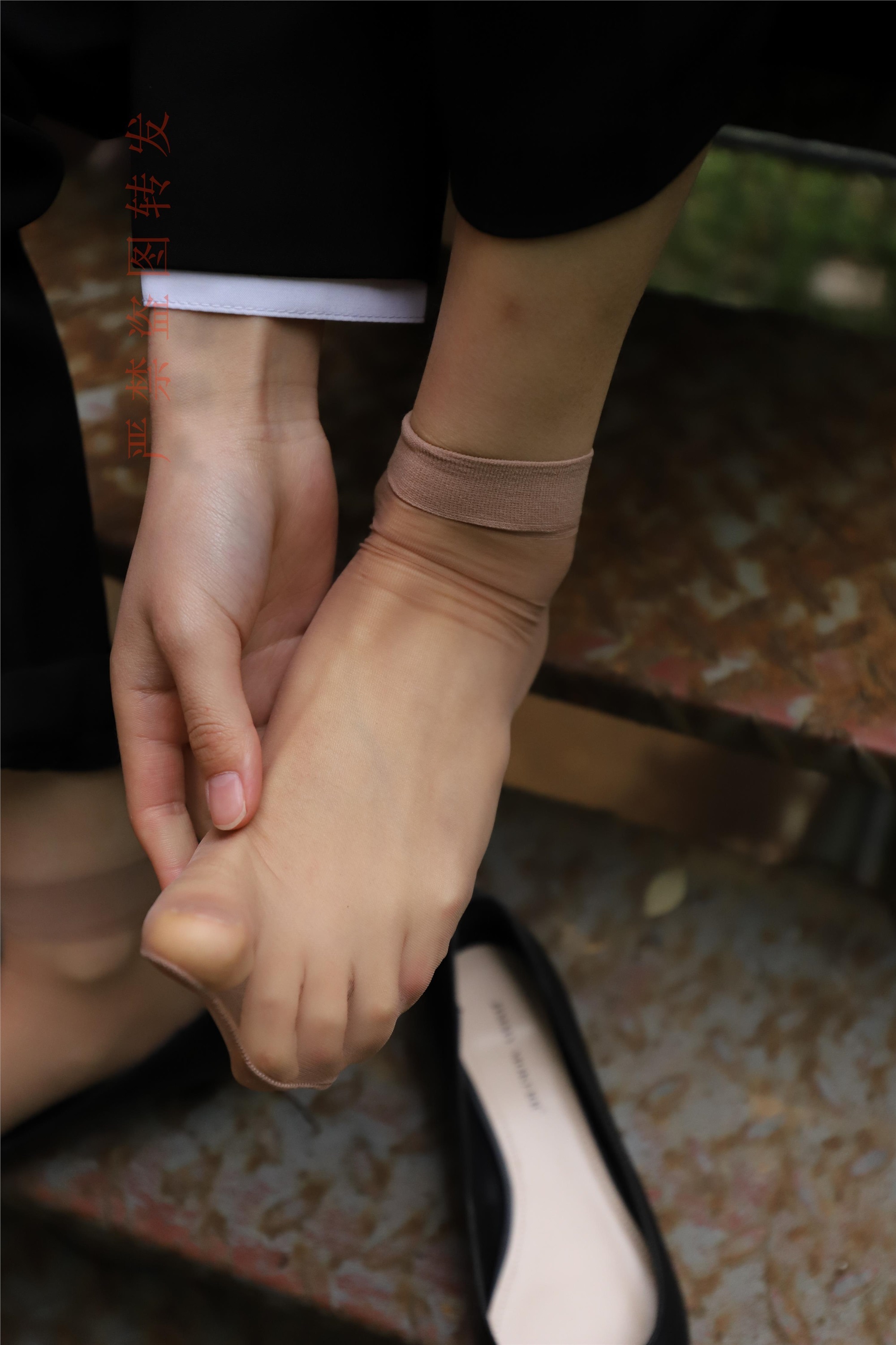 大西瓜套图 2018 4月活动 模特一 制服长裤2