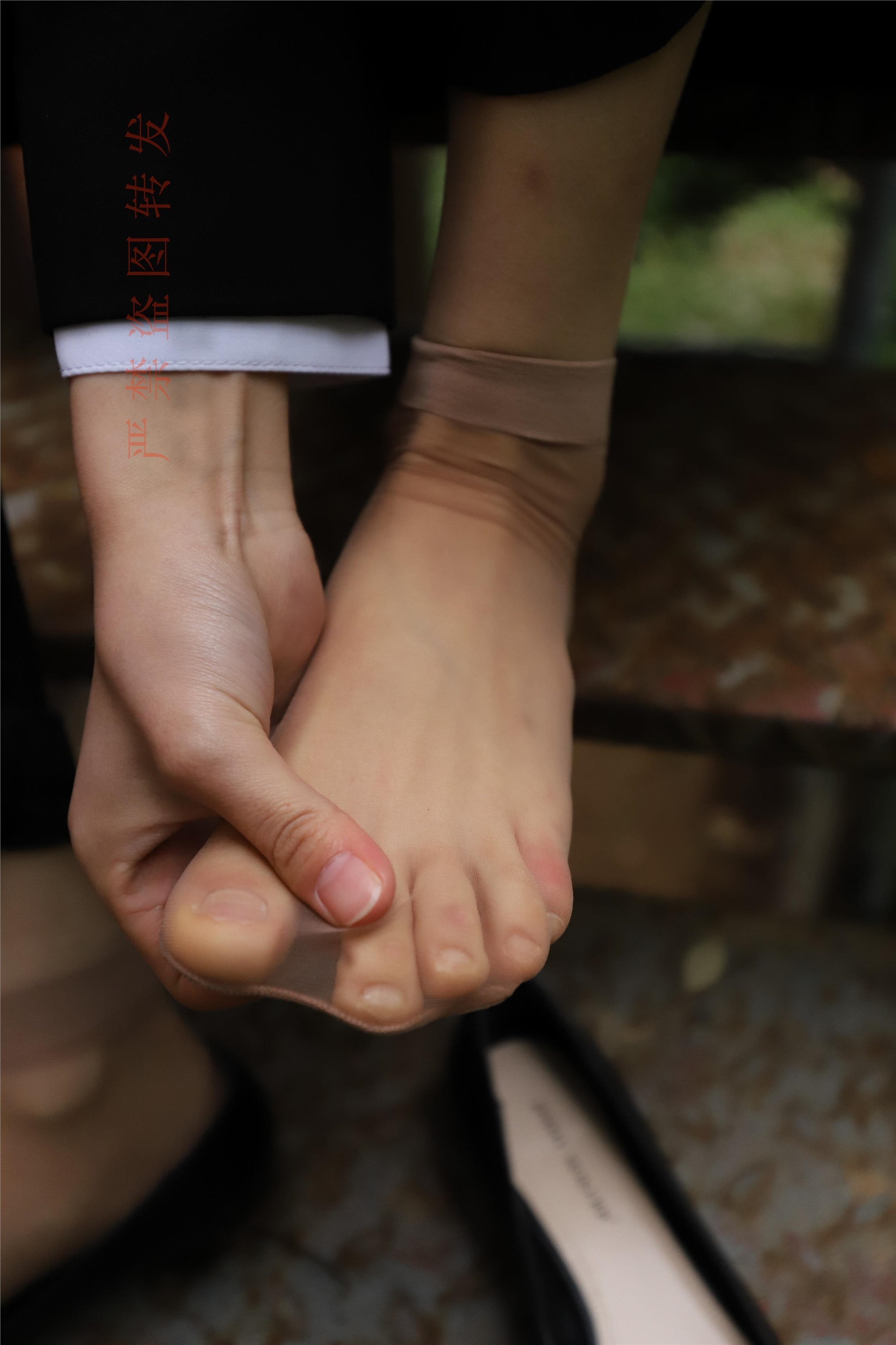 大西瓜套图 2018 4月活动 模特一 制服长裤2