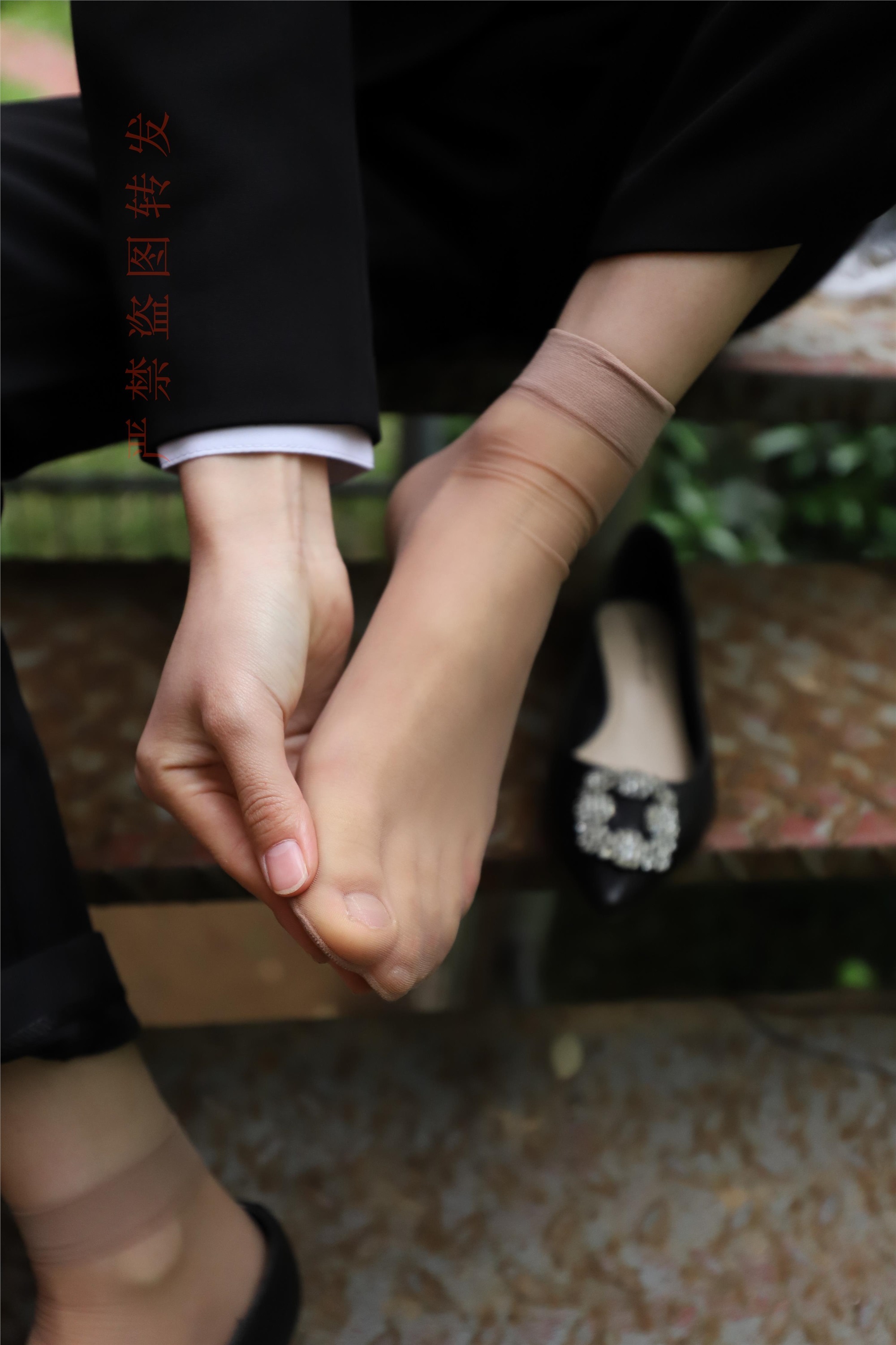 大西瓜套图 2018 4月活动 模特一 制服长裤2