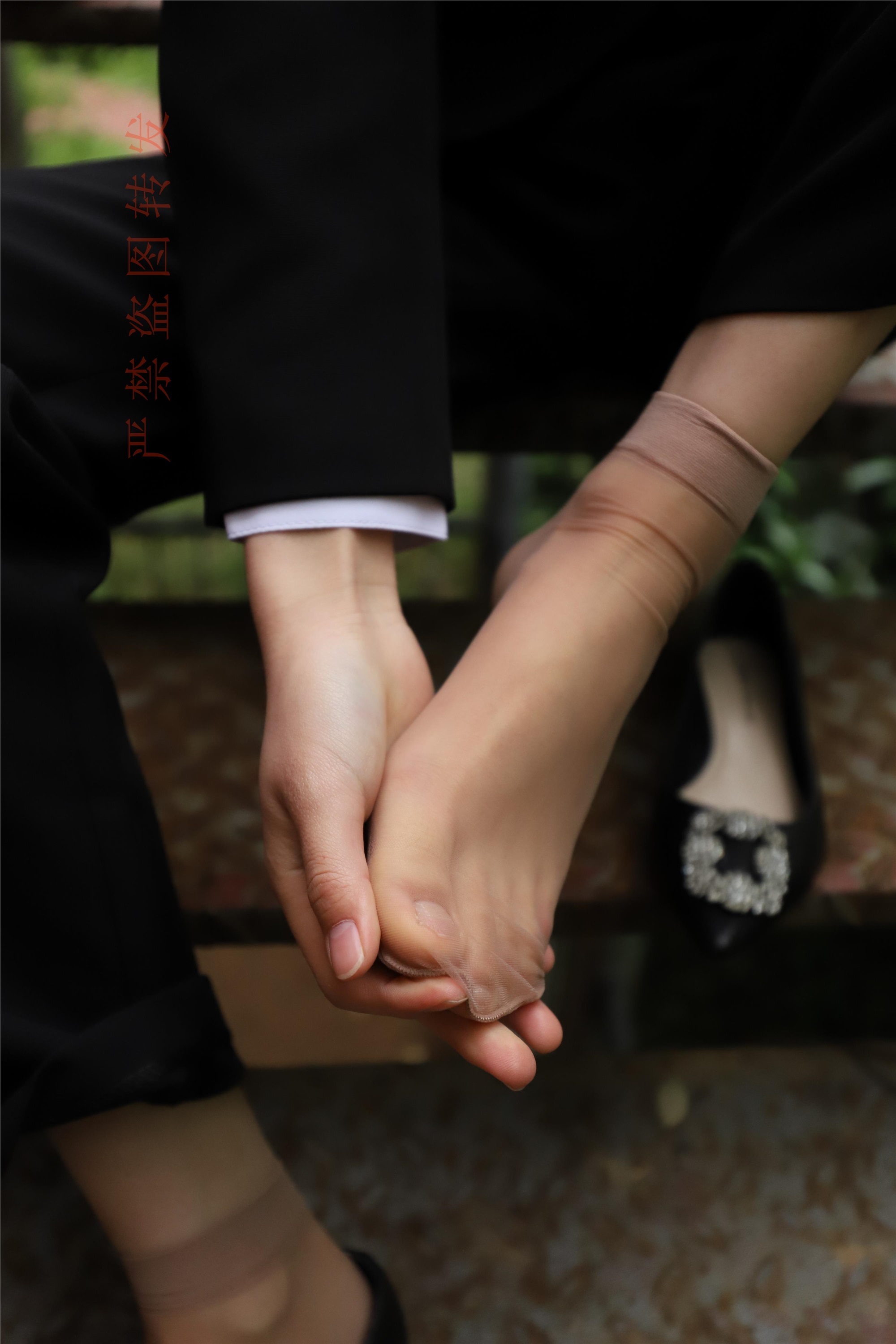 大西瓜套图 2018 4月活动 模特一 制服长裤2