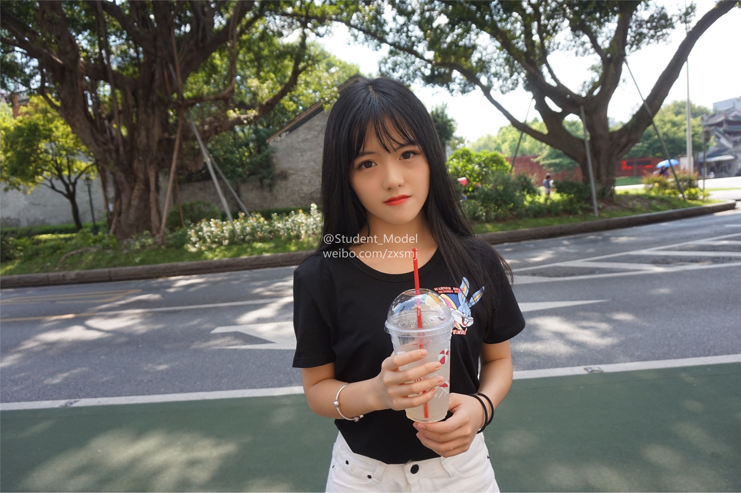 学生模特 套图 Sing