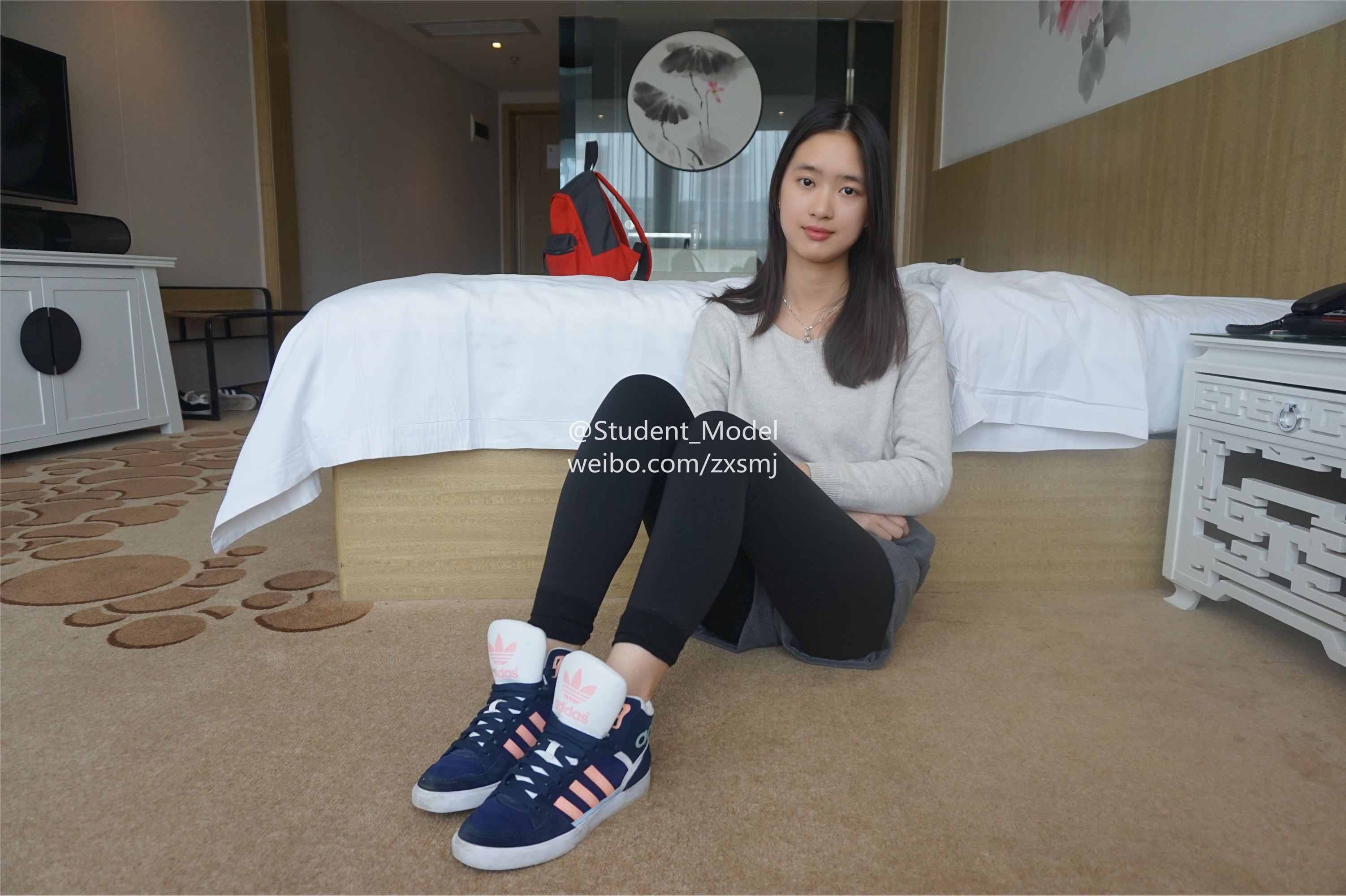 学生模特 套图 太阳