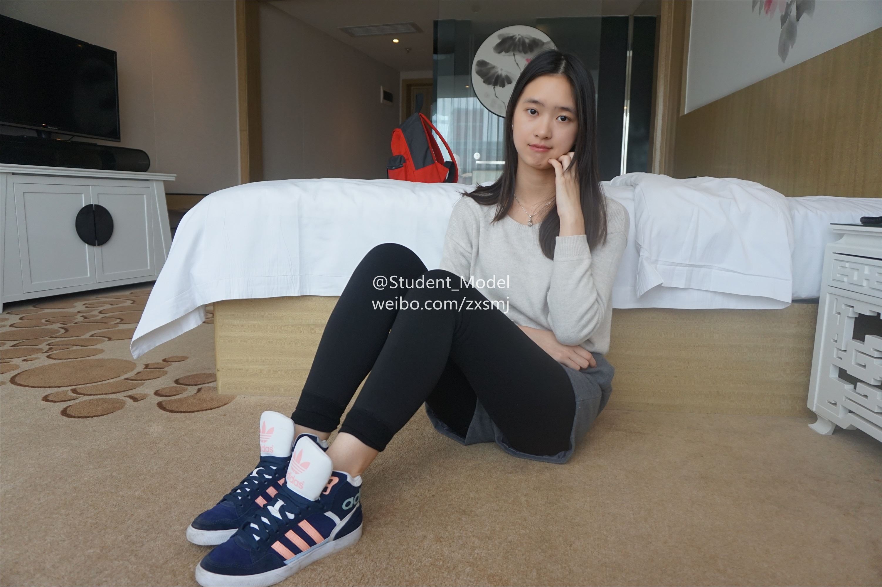 学生模特 套图 太阳