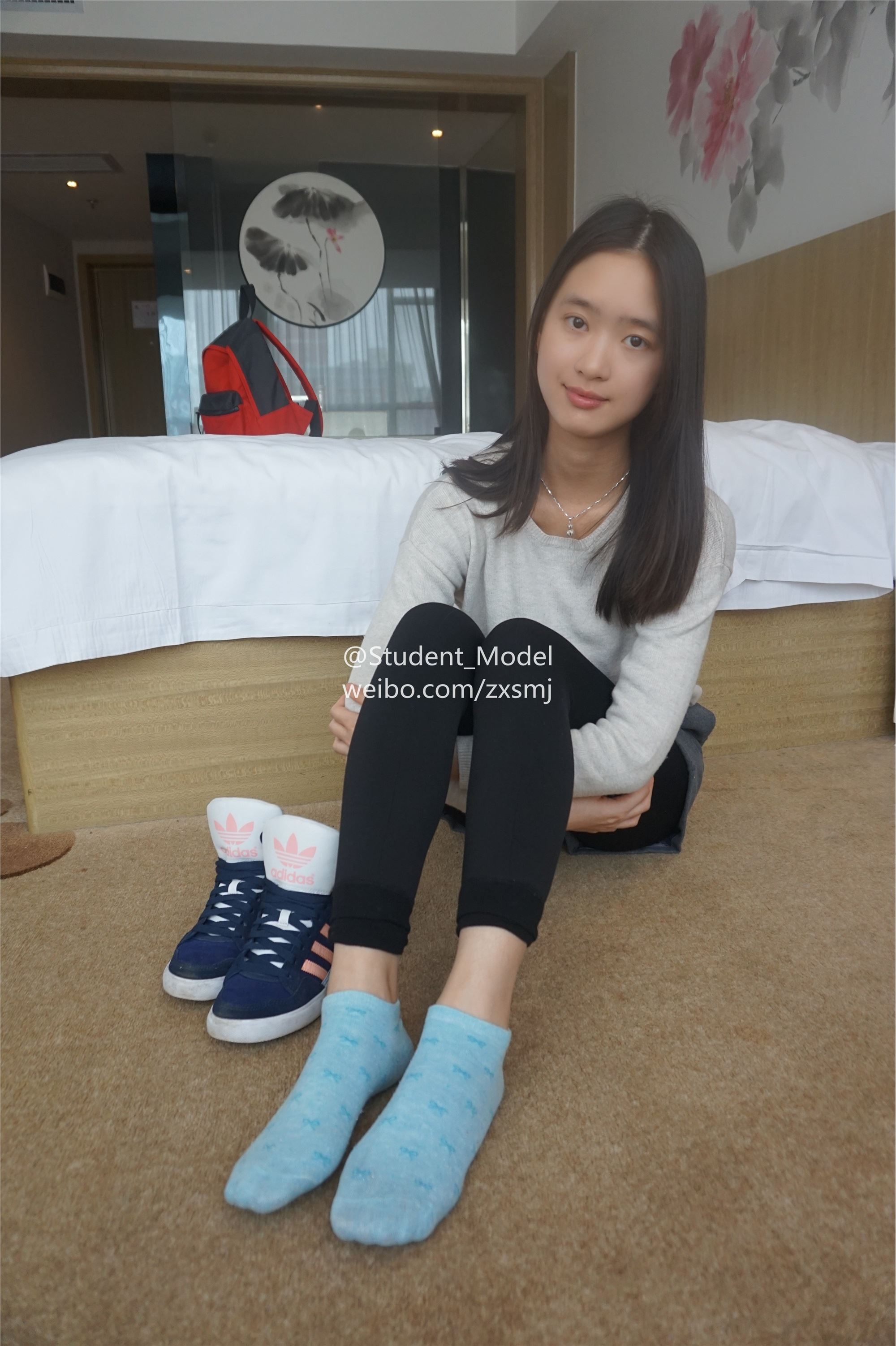 学生模特 套图 太阳