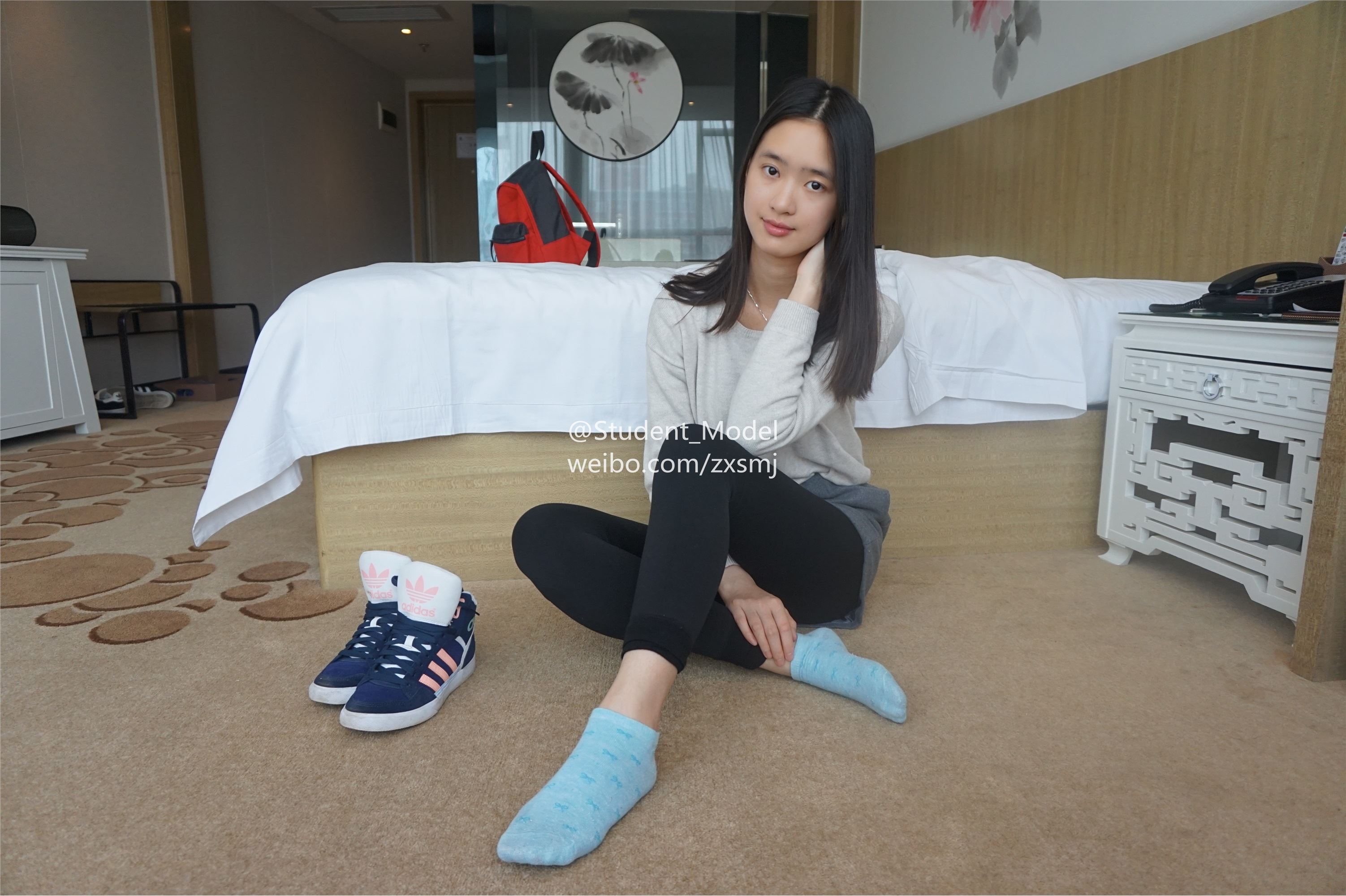 学生模特 套图 太阳