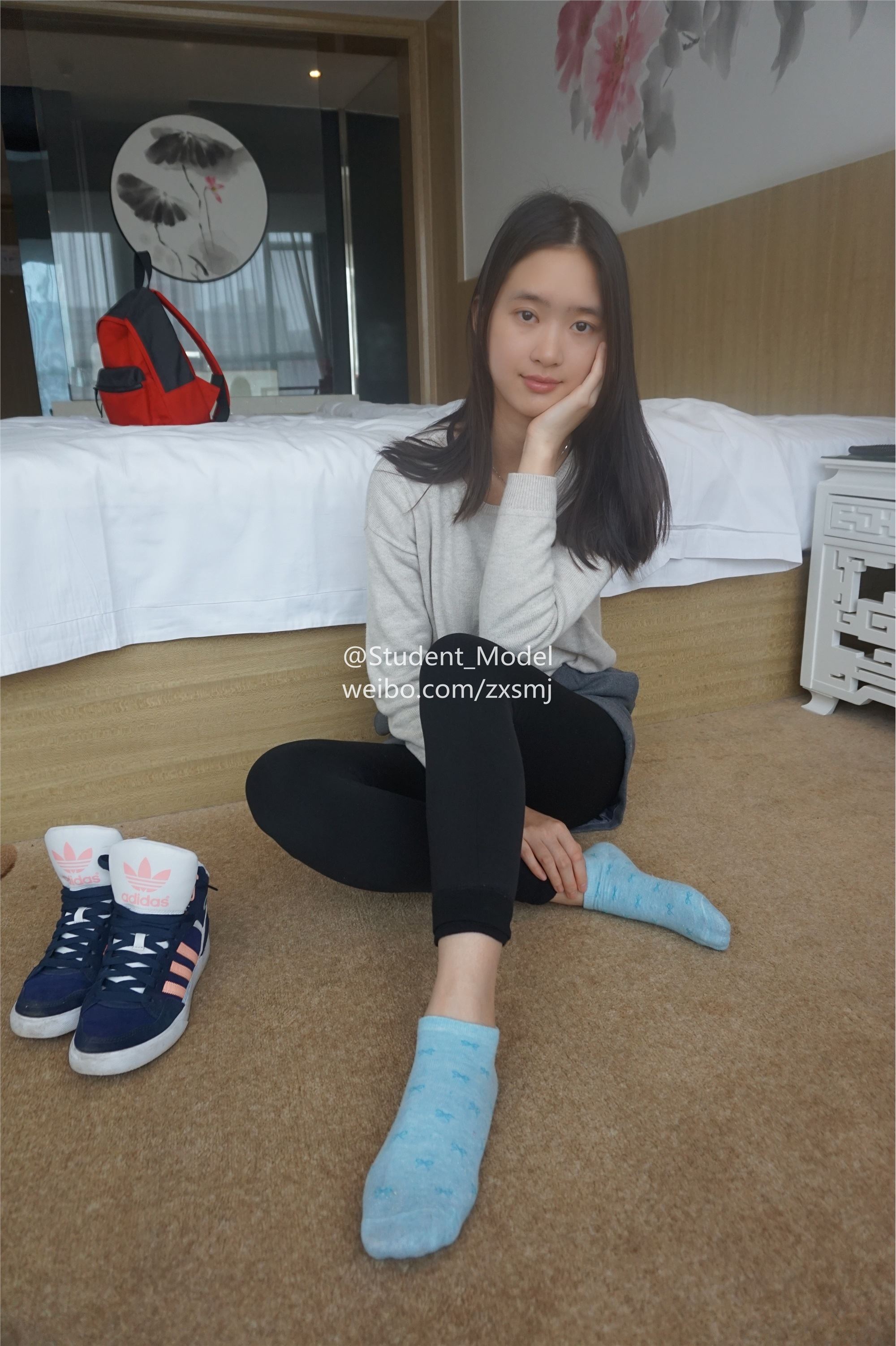 学生模特 套图 太阳