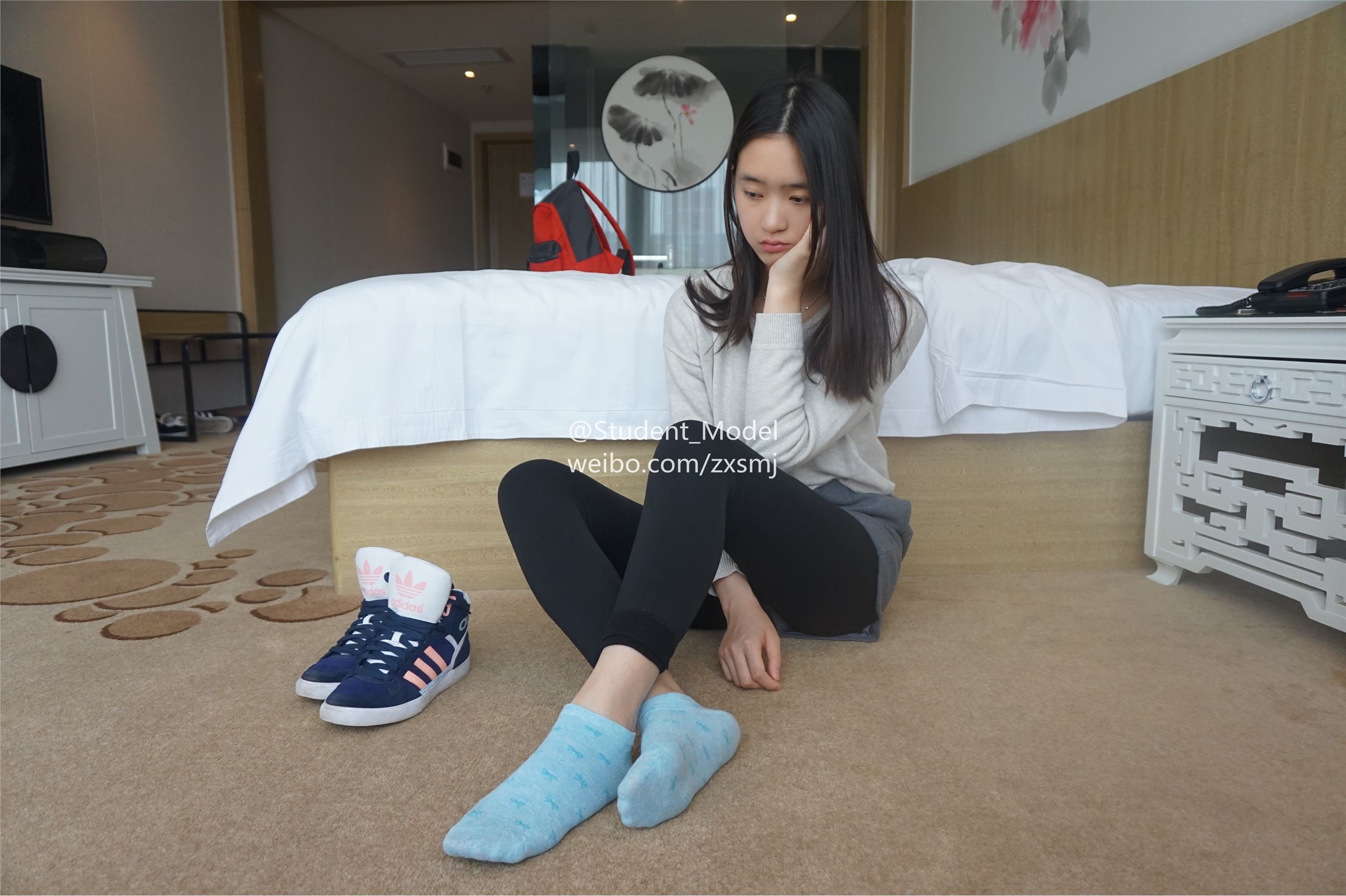 学生模特 套图 太阳